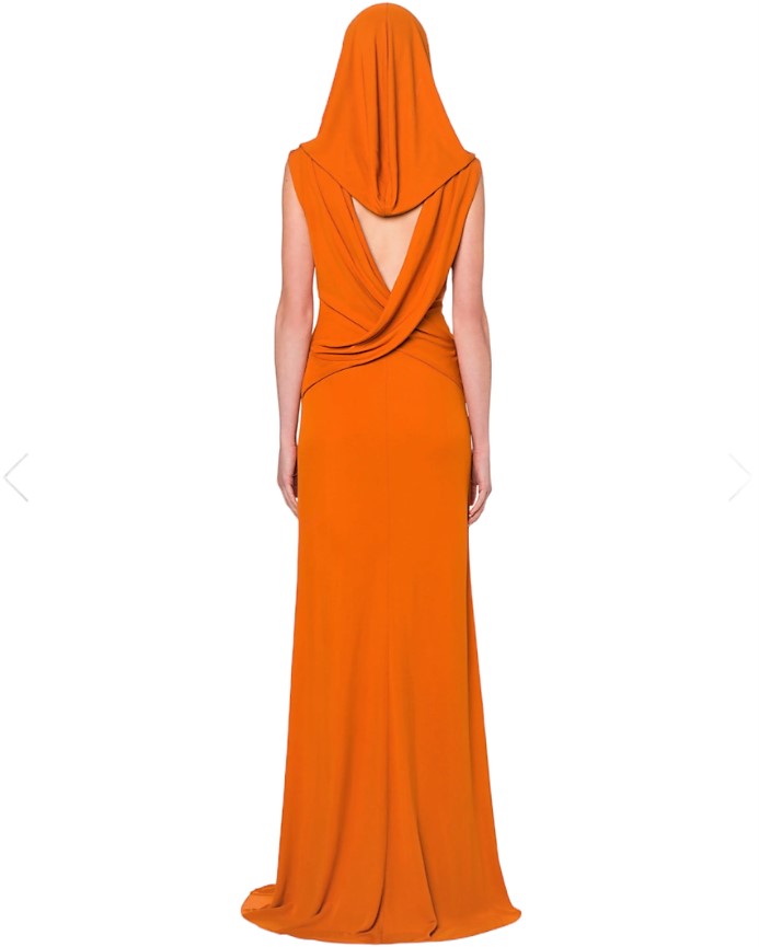 Fracomina Vestito Estivo FQ24SD3009W705F8 Arancione Slim Fit - Foto 5