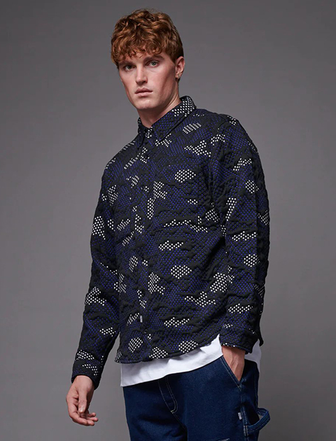 Dolly Noire Digital Camo Shirt W23