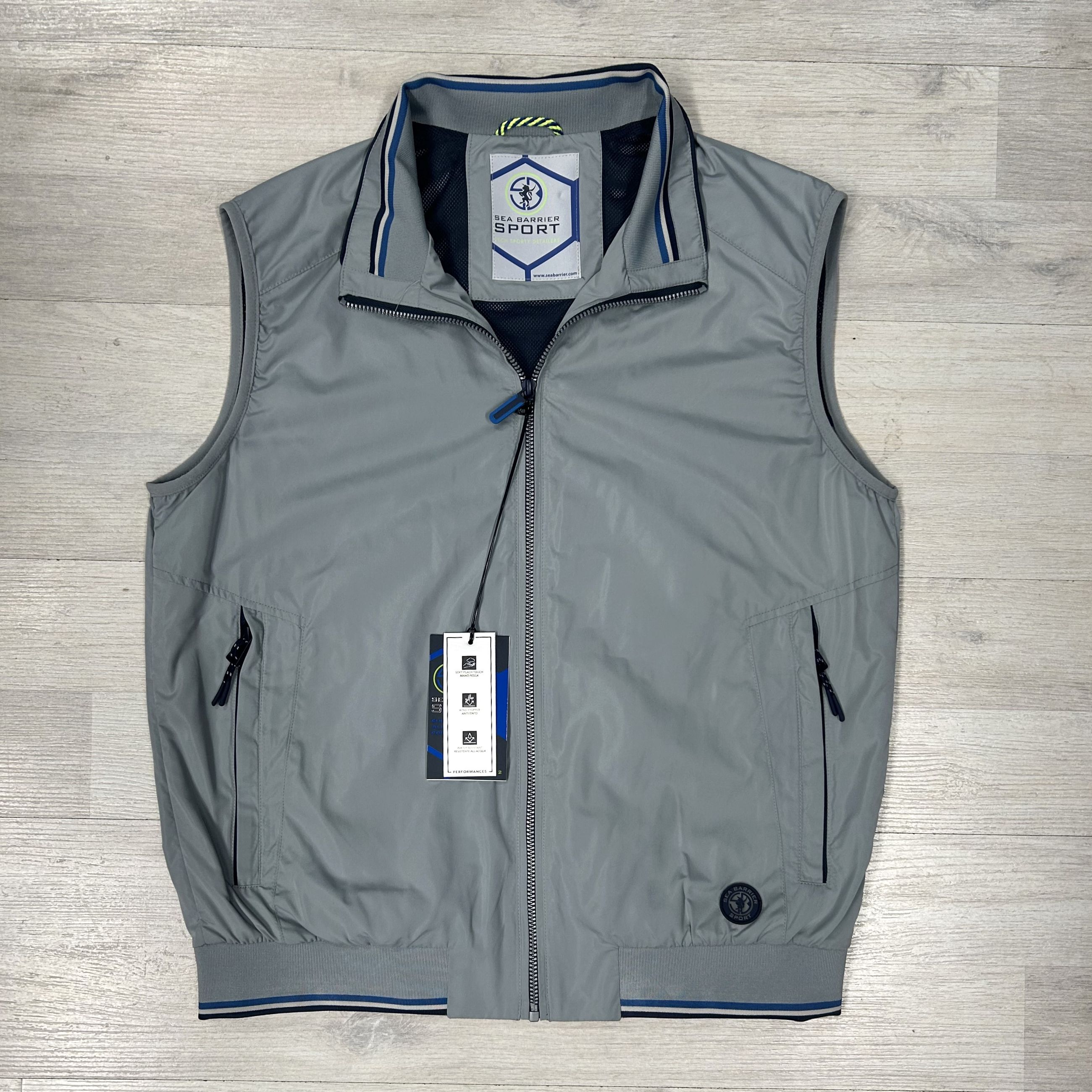 Gilet uomo Sea Barrier Sport - Smanicato leggero Primavera Estate