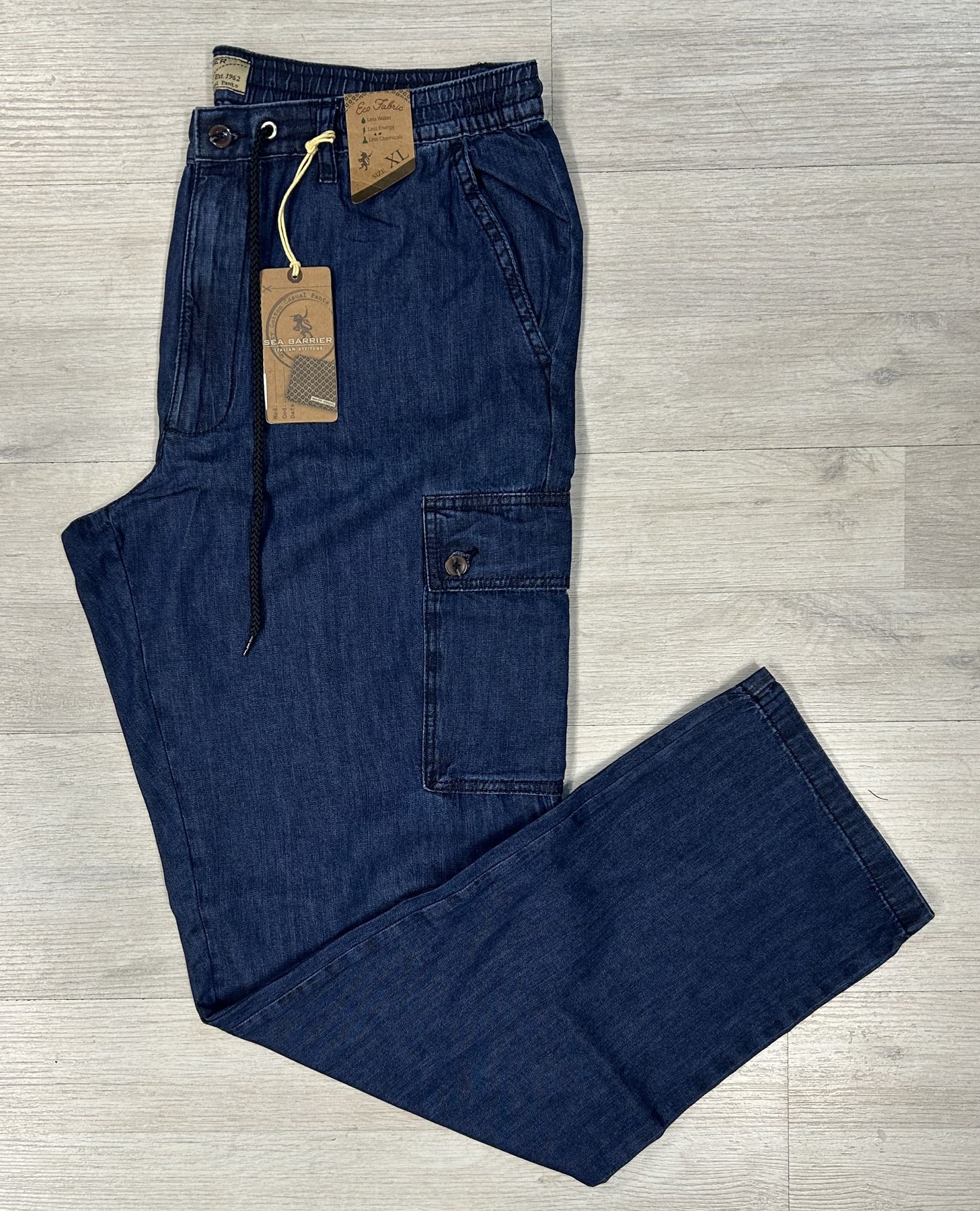 Jeans con tasconi laterali Sea Barrier articolo DARCY