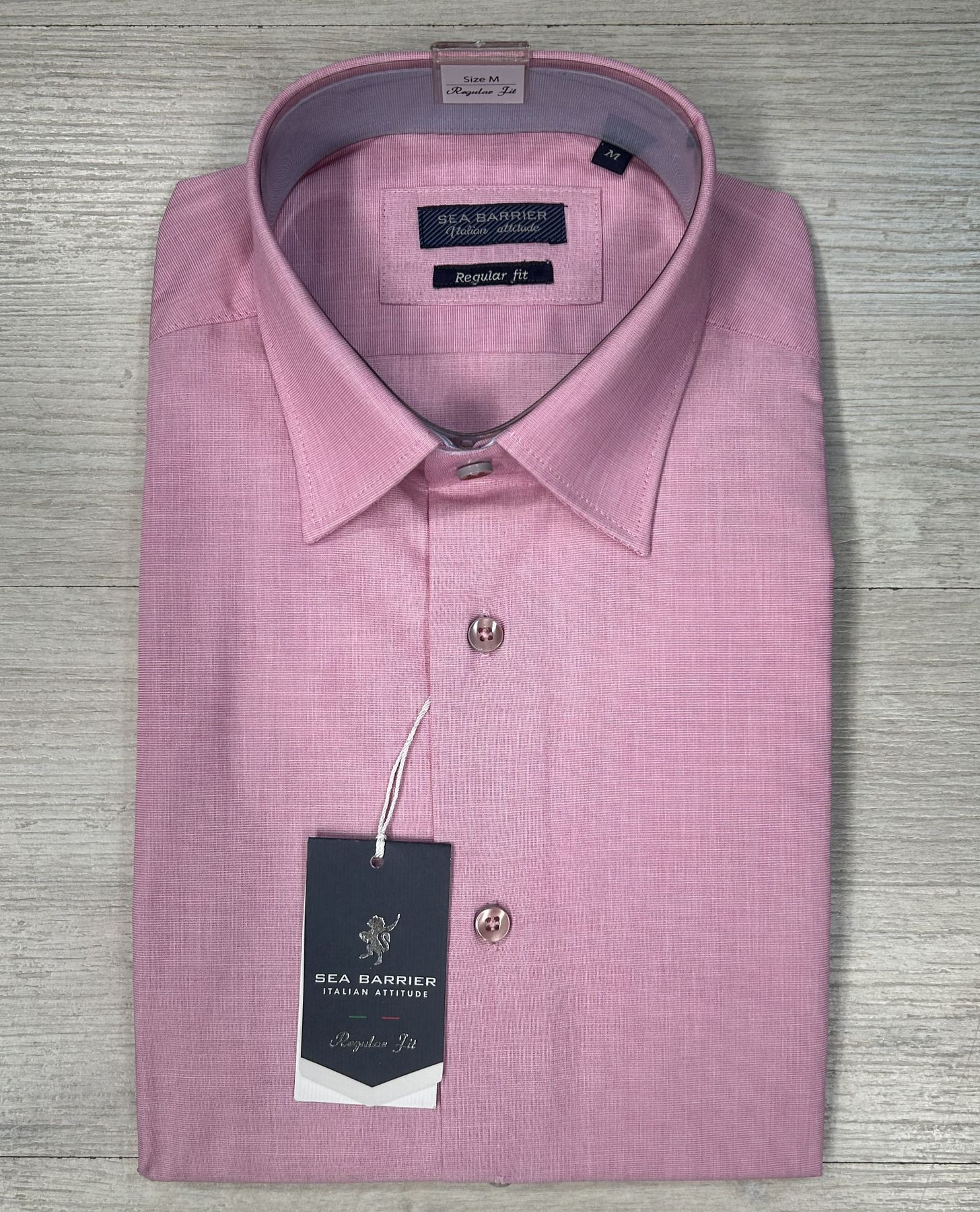 Camicia manica lunga 100% Cotone Sea Barrier articolo LAZZA
