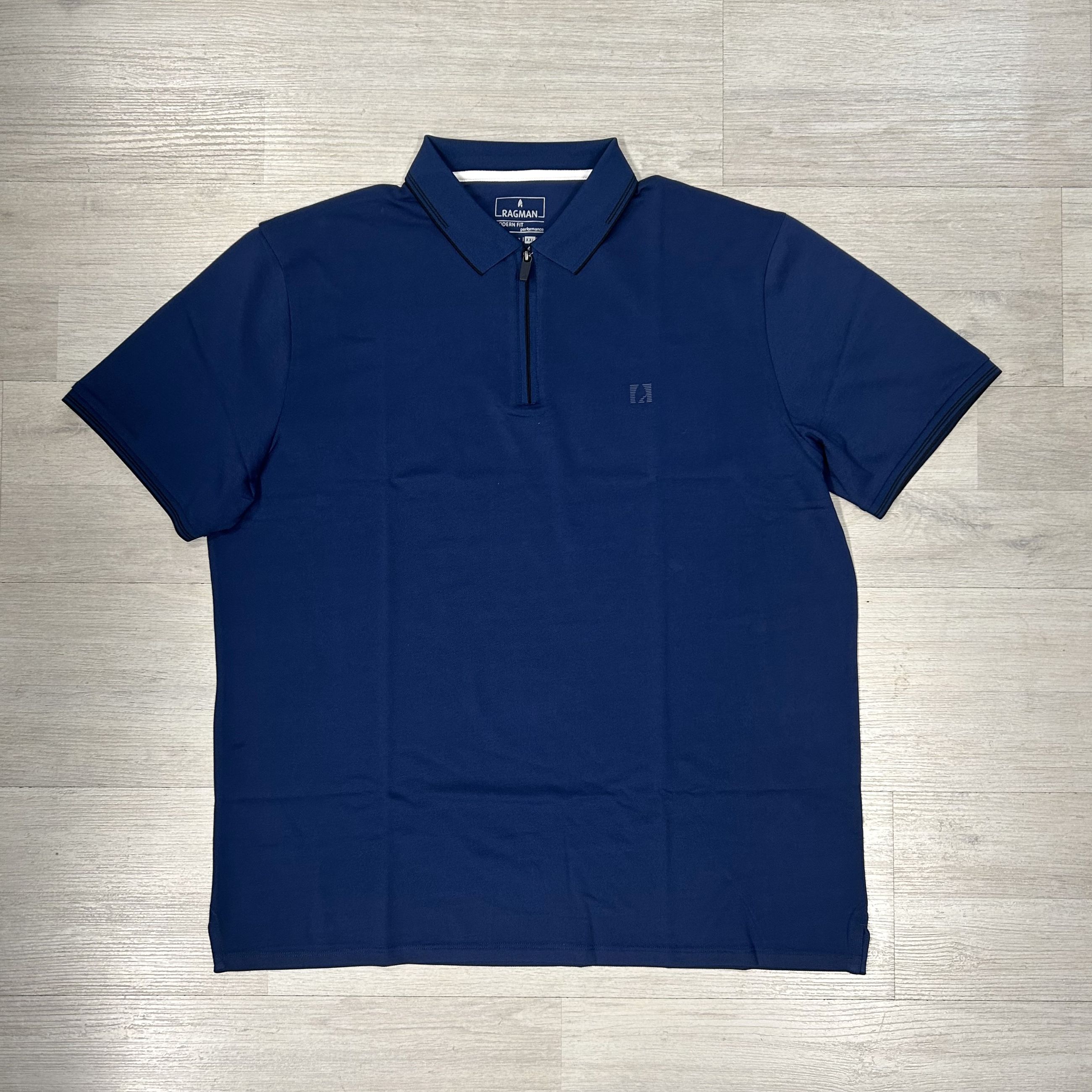 Polo uomo in misto cotone traspirante , tecnologia keep-dry - Ragman