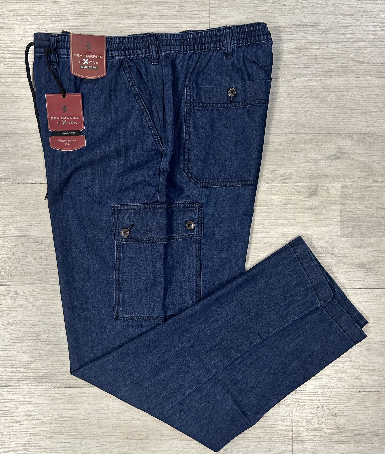Jeans con tasconi laterali Sea Barrier articolo DARCY/CONF