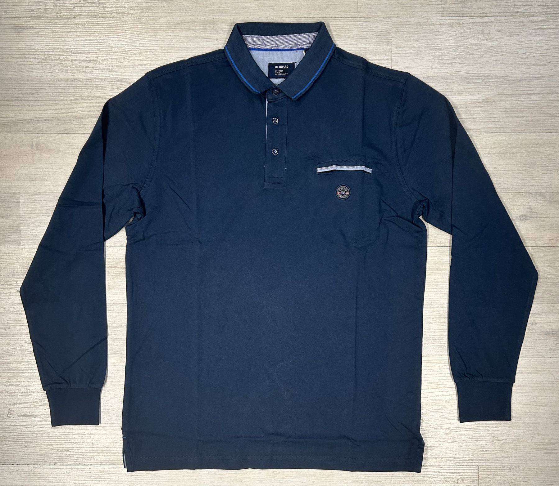 Polo manica lunga con taschino Be Board articolo 41M9204