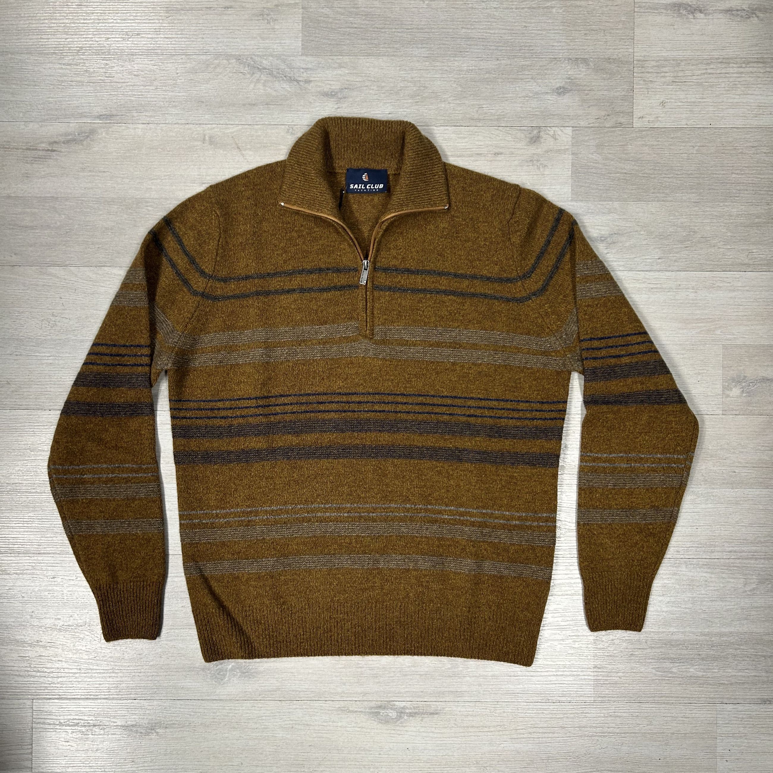 Maglione  invernale uomo Sail Club con collo alto e zip