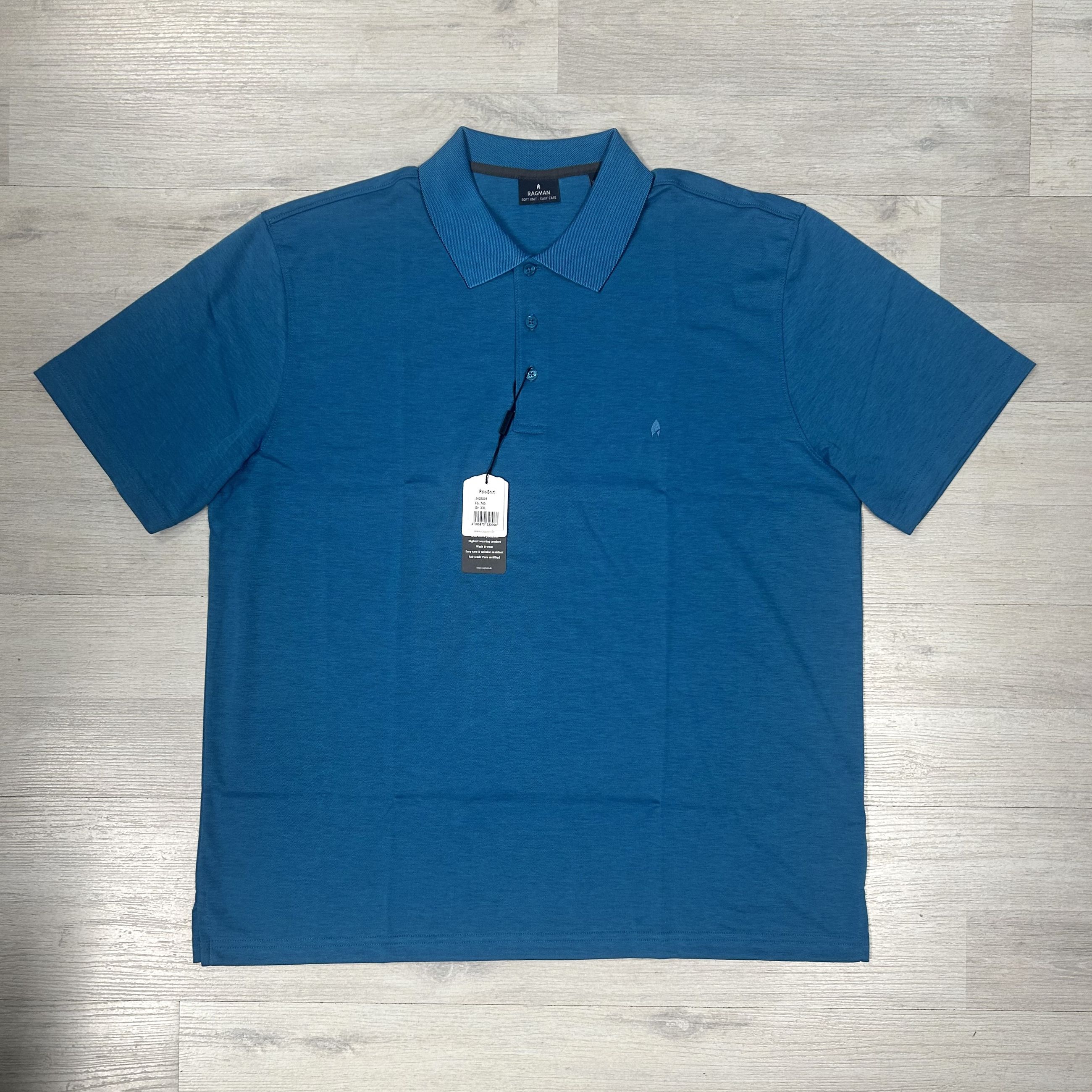 Polo uomo in misto cotone traspirante - Ragman