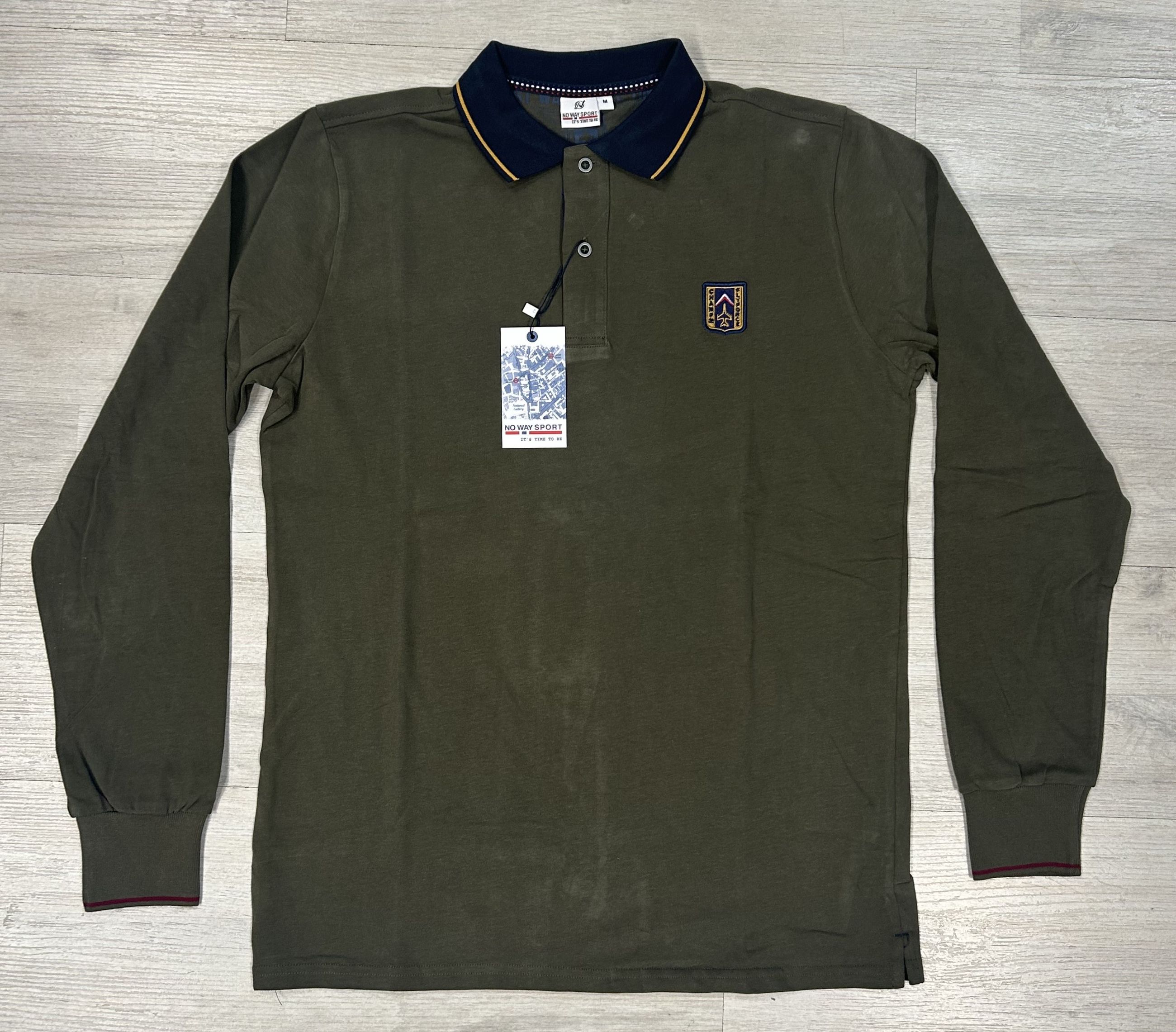 Polo manica lunga No Way Sport articolo JR25230