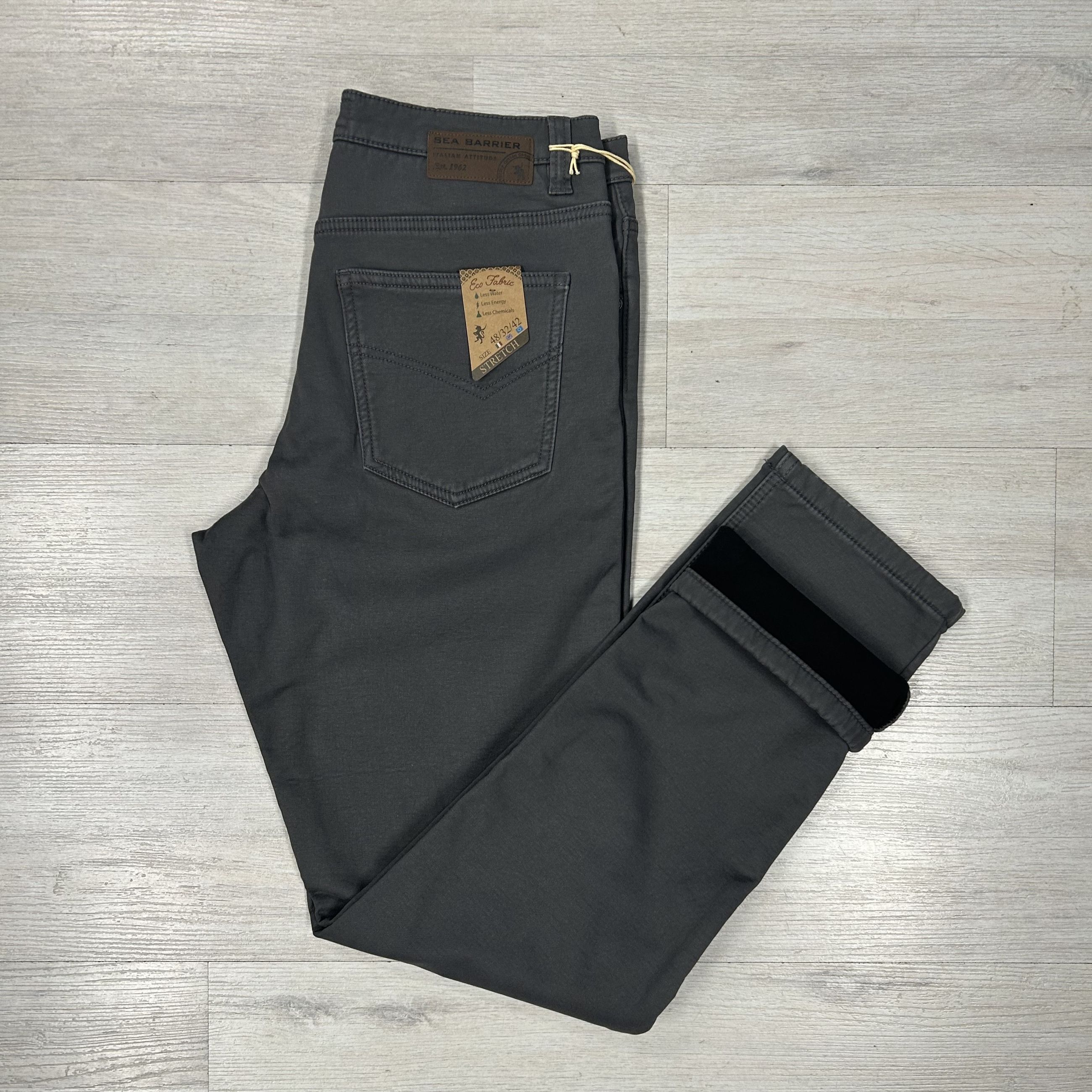 Jeans uomo Sea Barrier foderato in pile invernale
