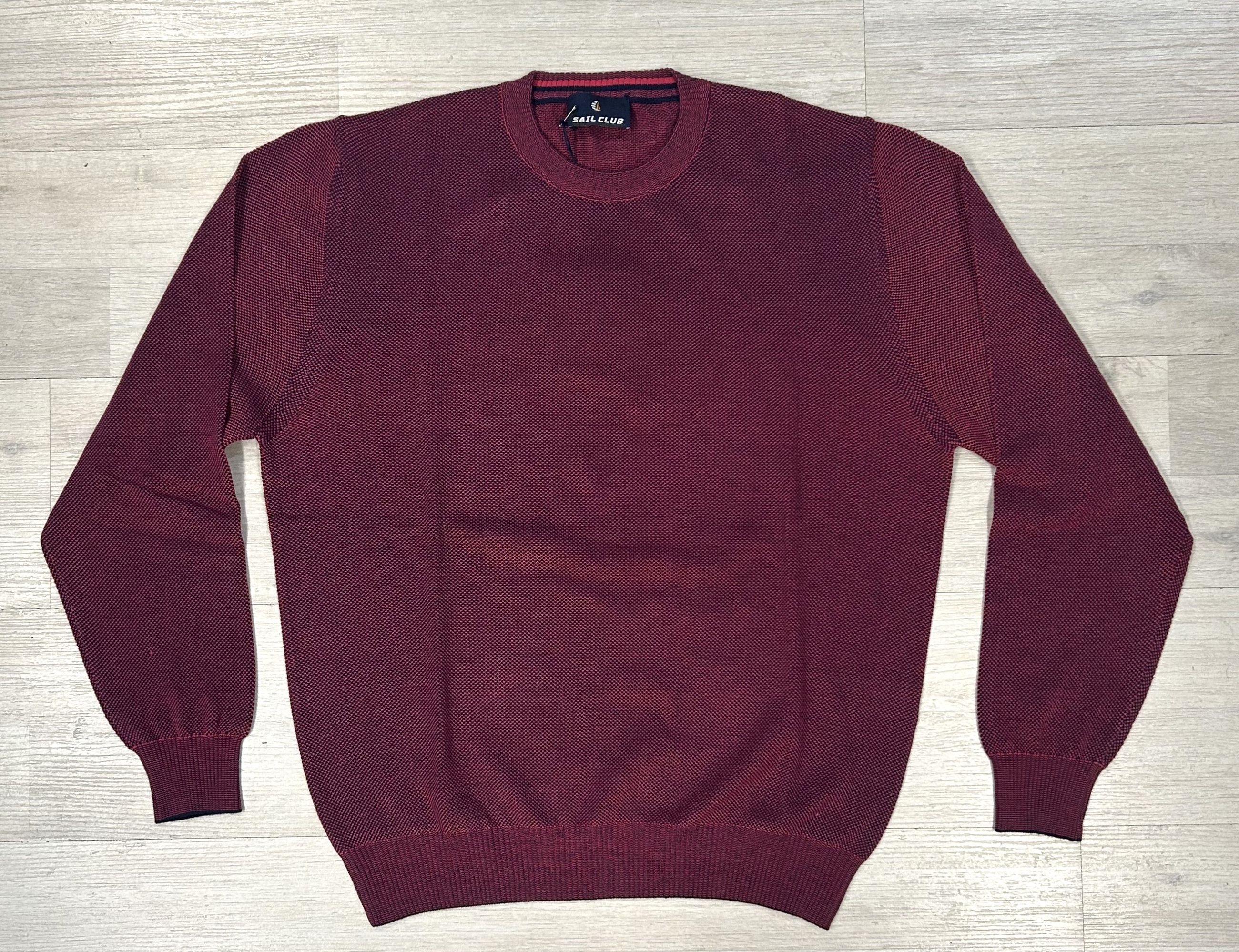 Maglia girocollo 100% Cotone Sail Club articolo SC62600