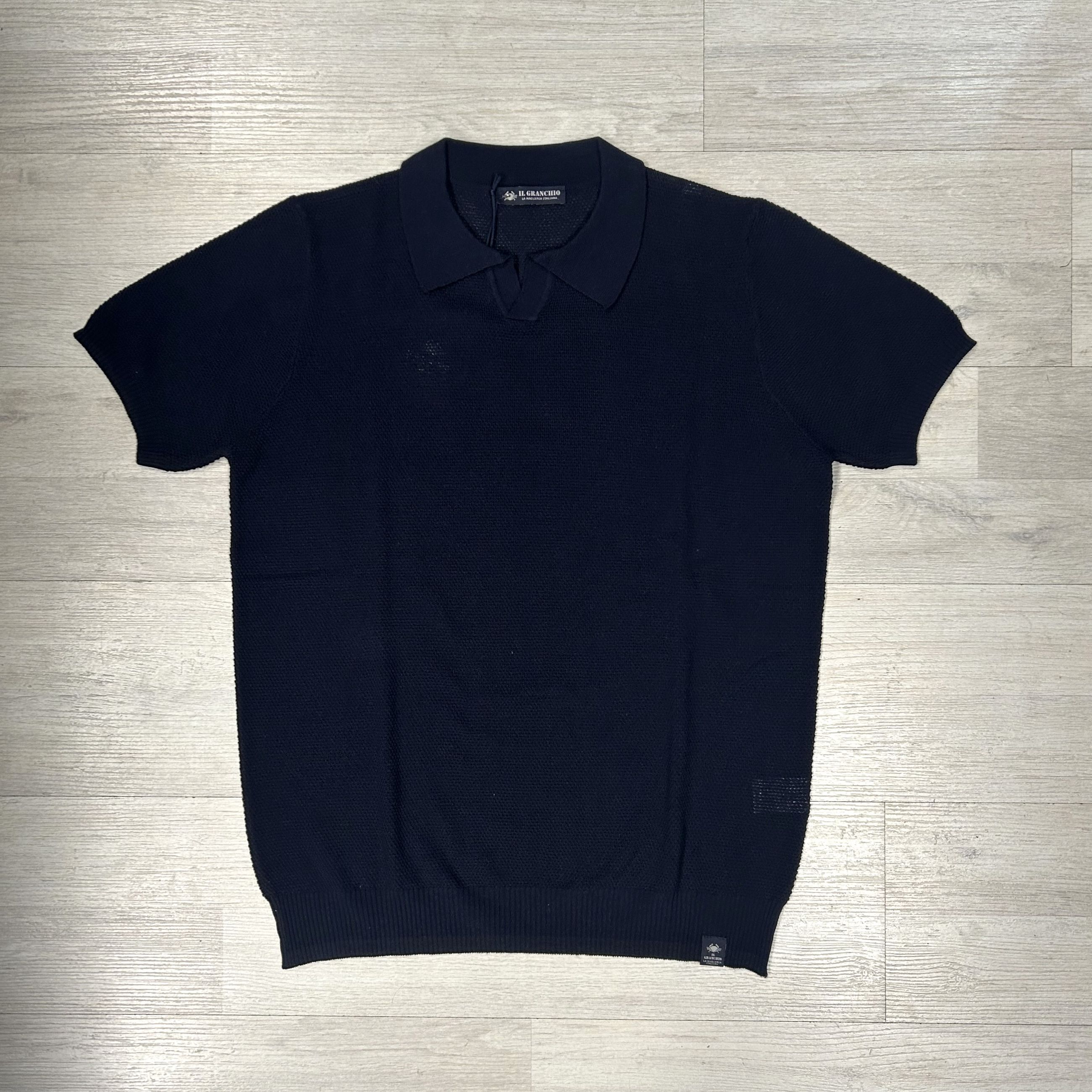 Polo in maglia da uomo Il Granchio in cotone - Primavera Estate