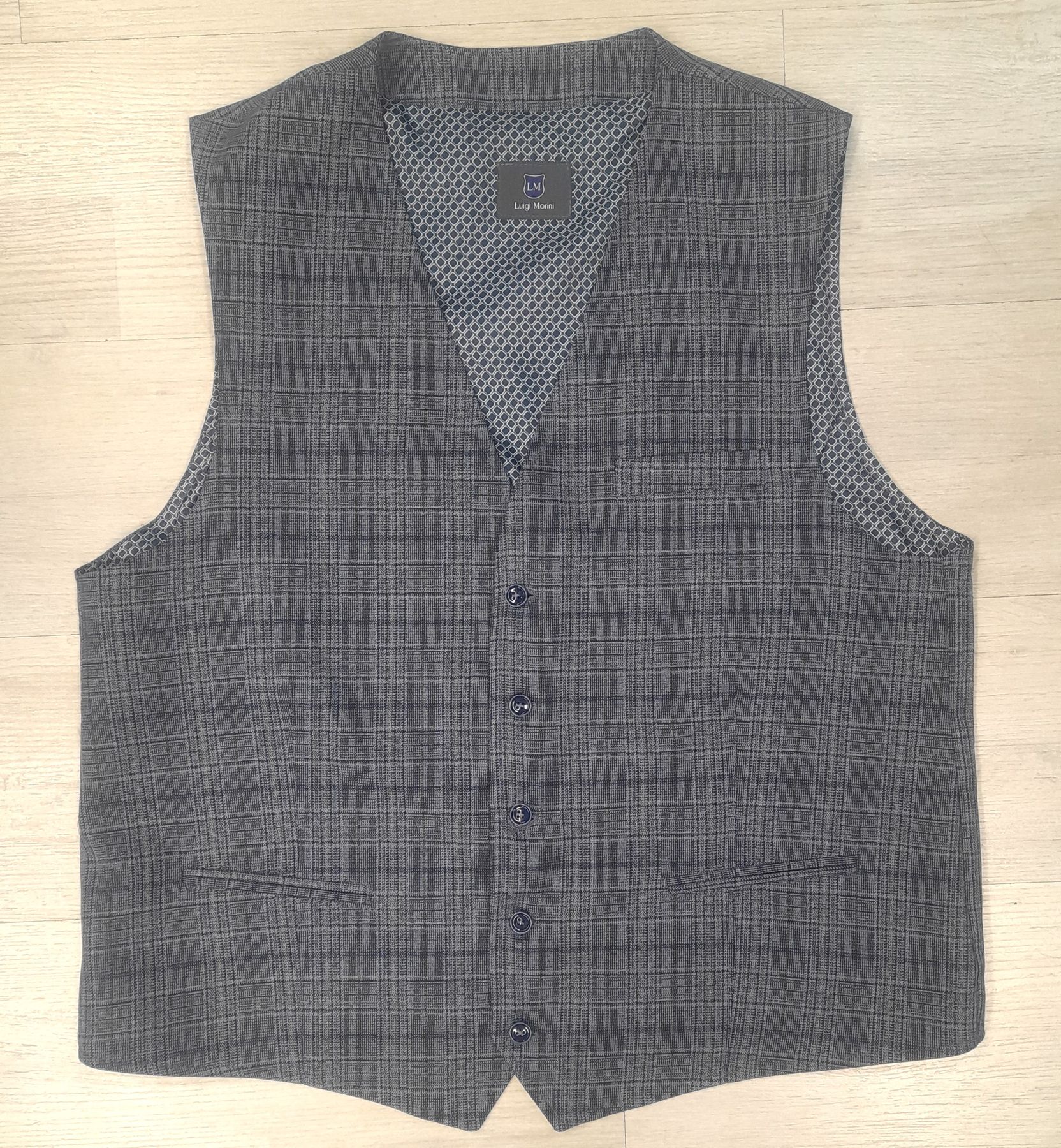 Gilet sottogiacca Luigi Morini articolo LAZISE