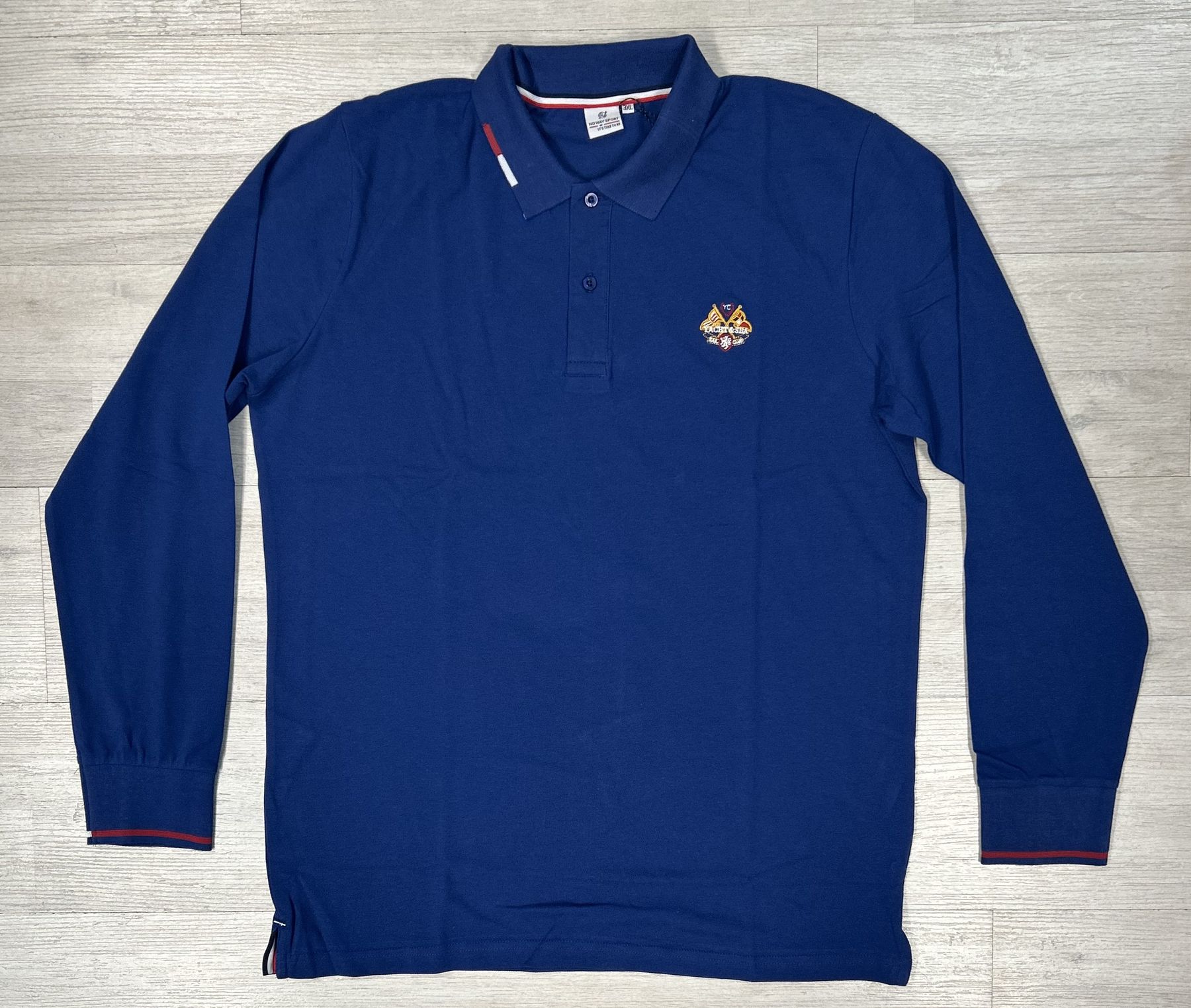Polo manica lunga in cotone No Way Sport articolo JB24904/CONF
