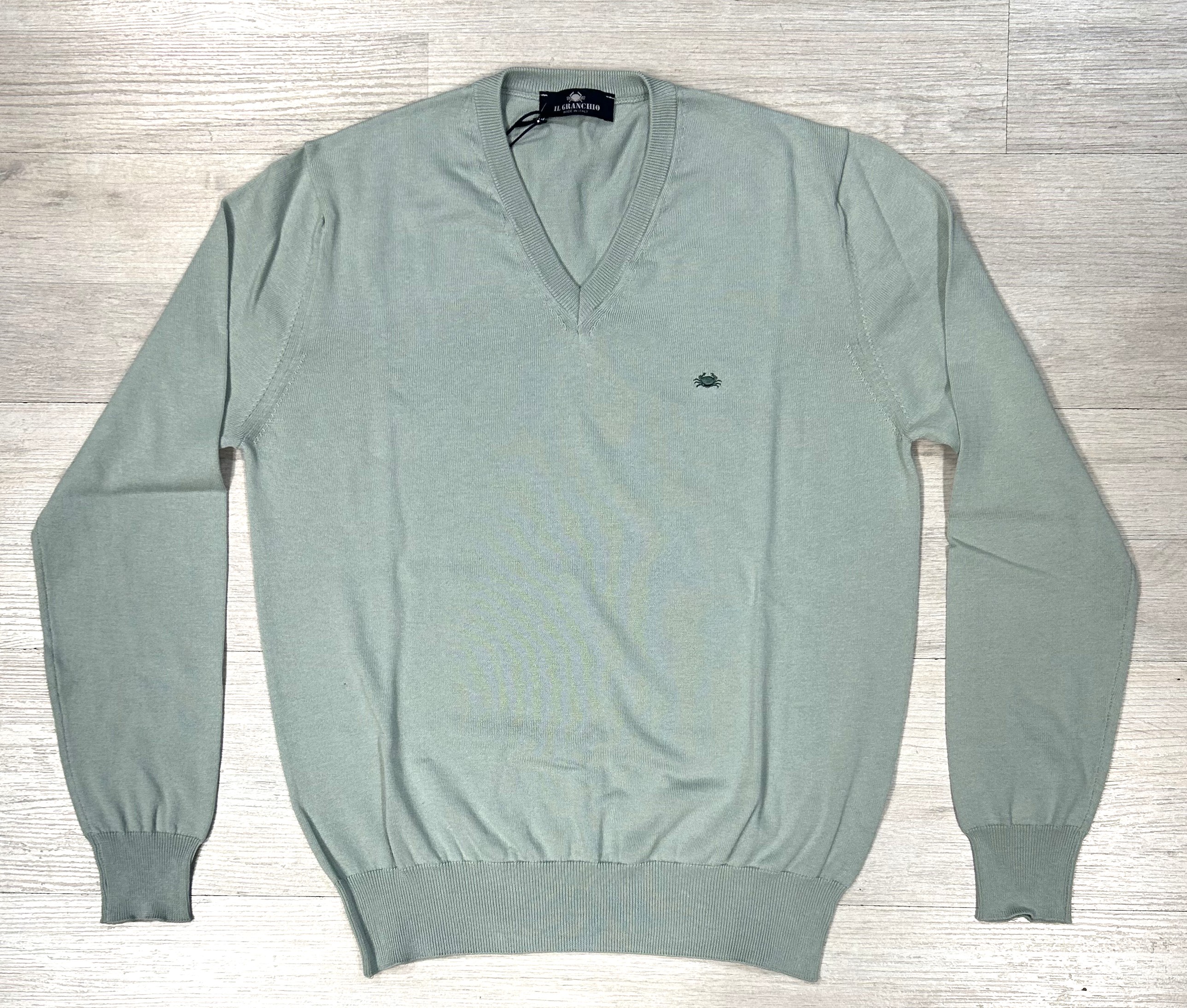 Maglia con scollo a V Il Granchio articolo FEDRO