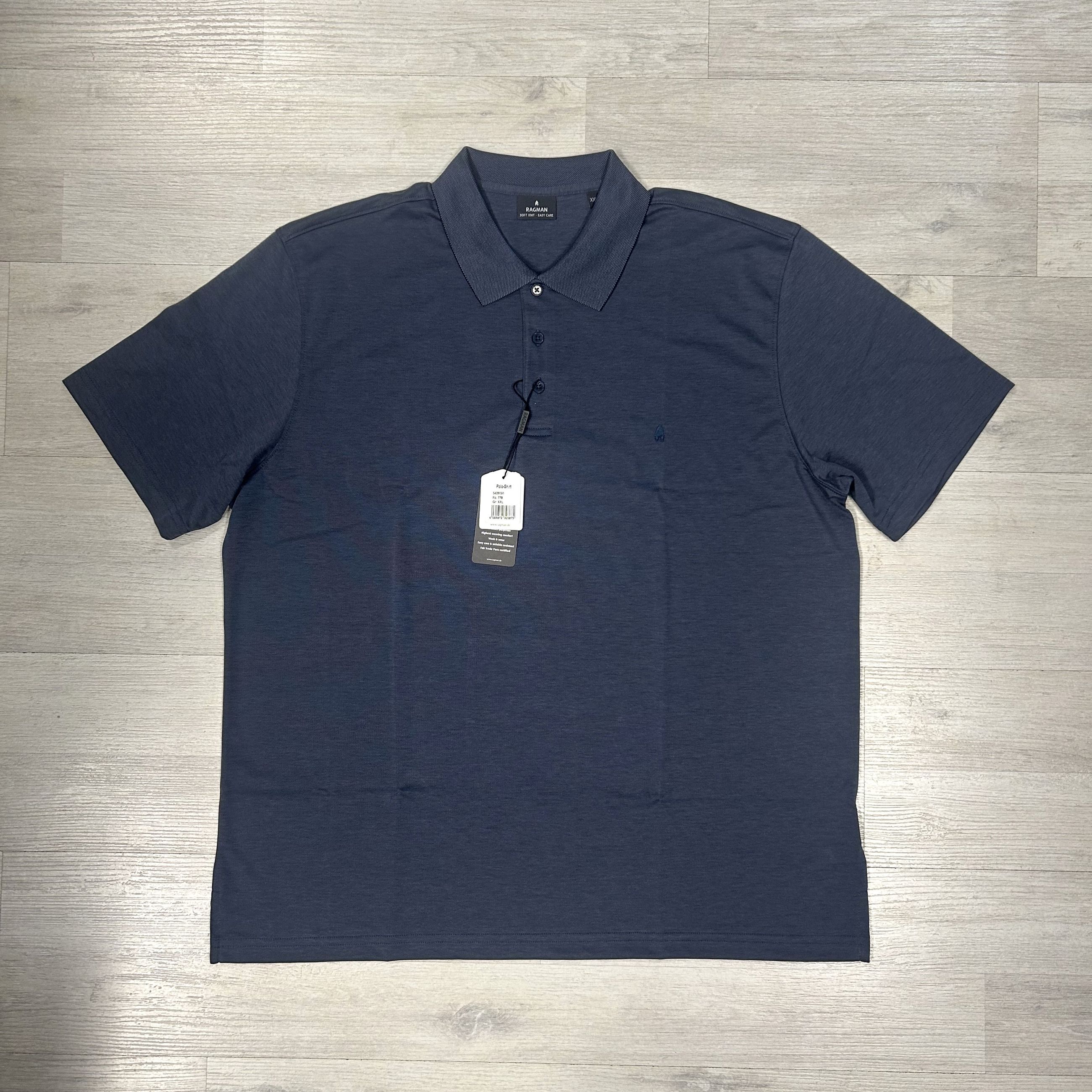 Polo uomo in misto cotone traspirante - Ragman