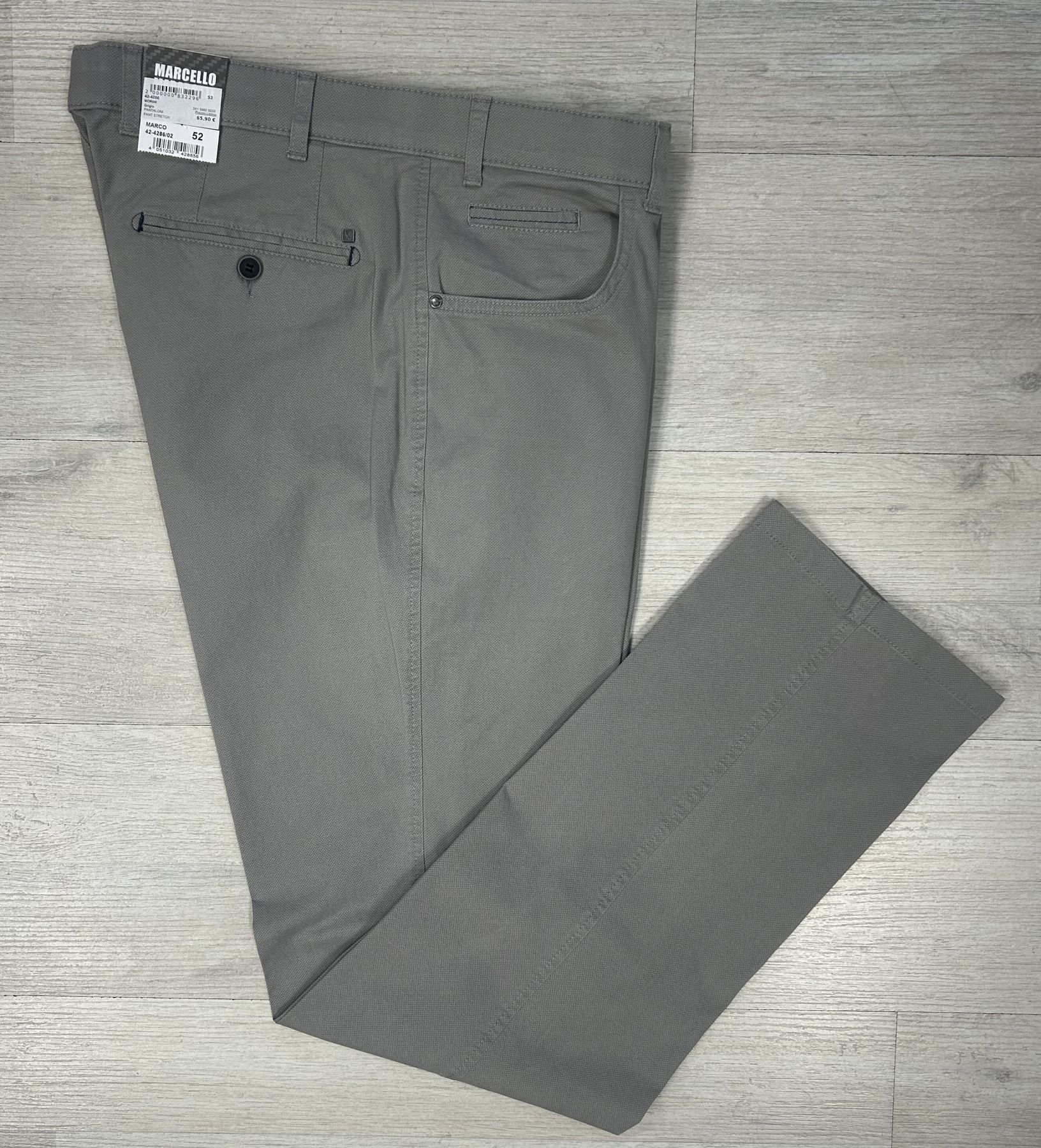Pantaloni in cotone elasticizzato Luigi Morini articolo 42-4286