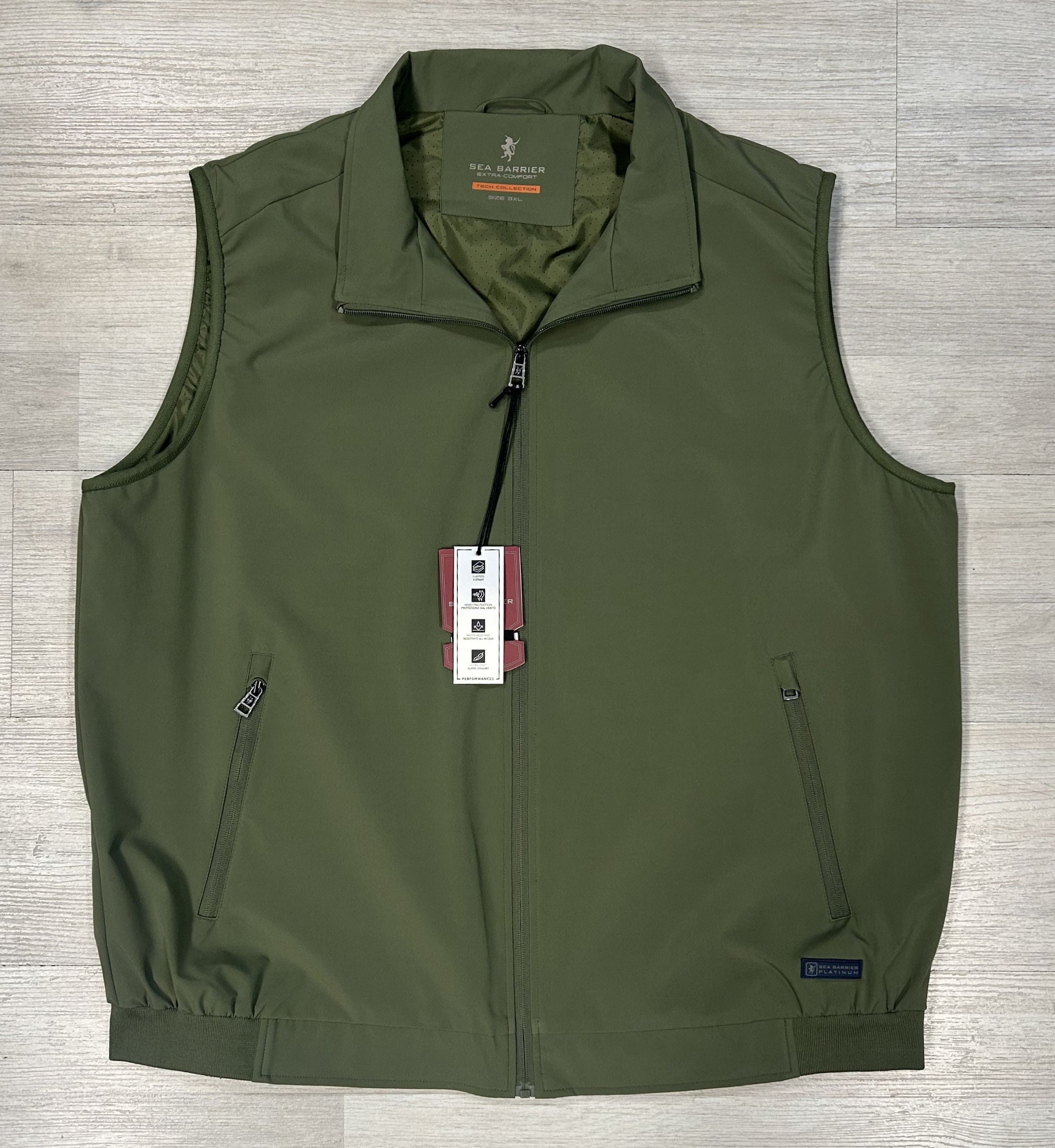 Gilet smanicato Sea Barrier articolo DOLIVIO/CONF