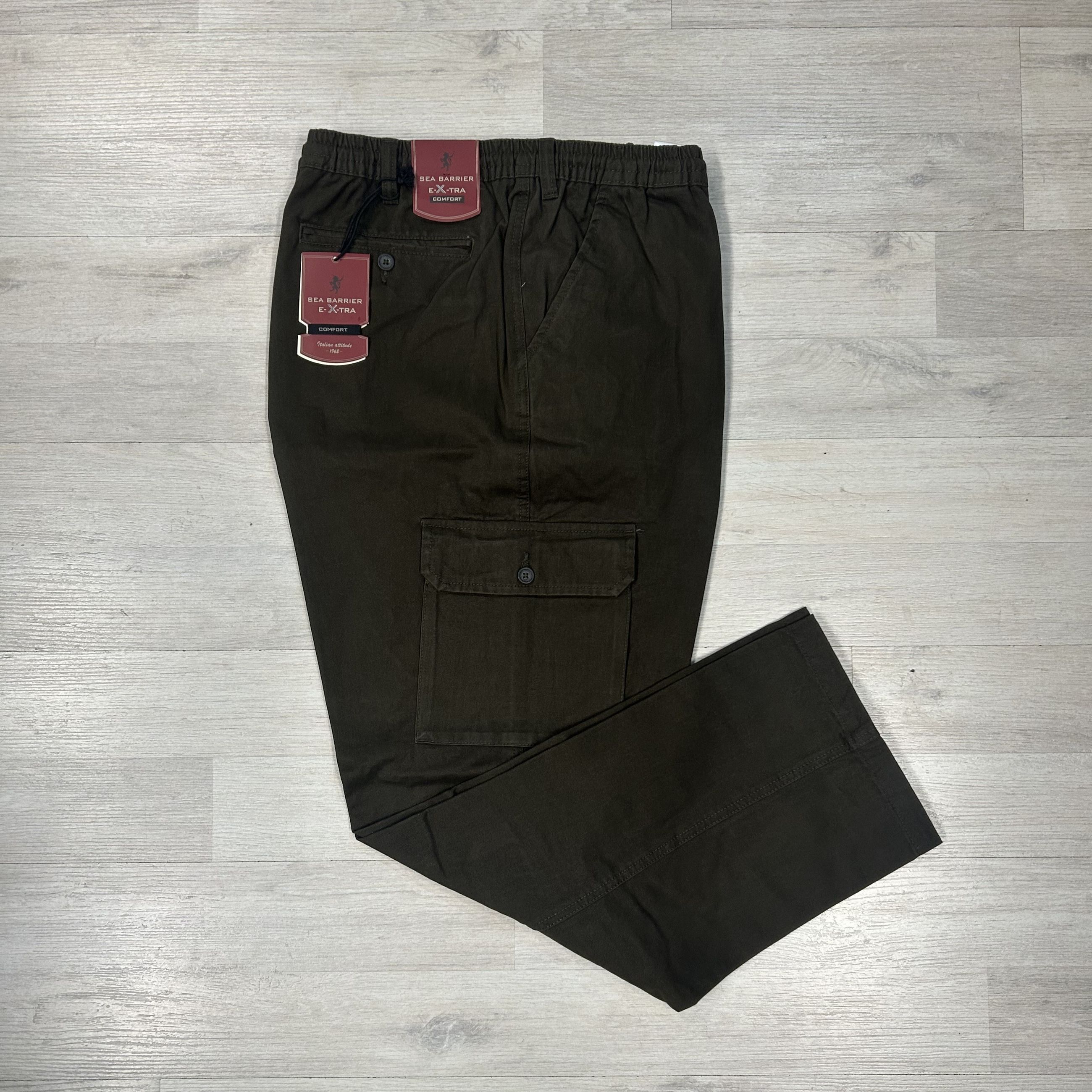 Pantaloni in fustagno invernali da uomo, taglie grandi con coulisse