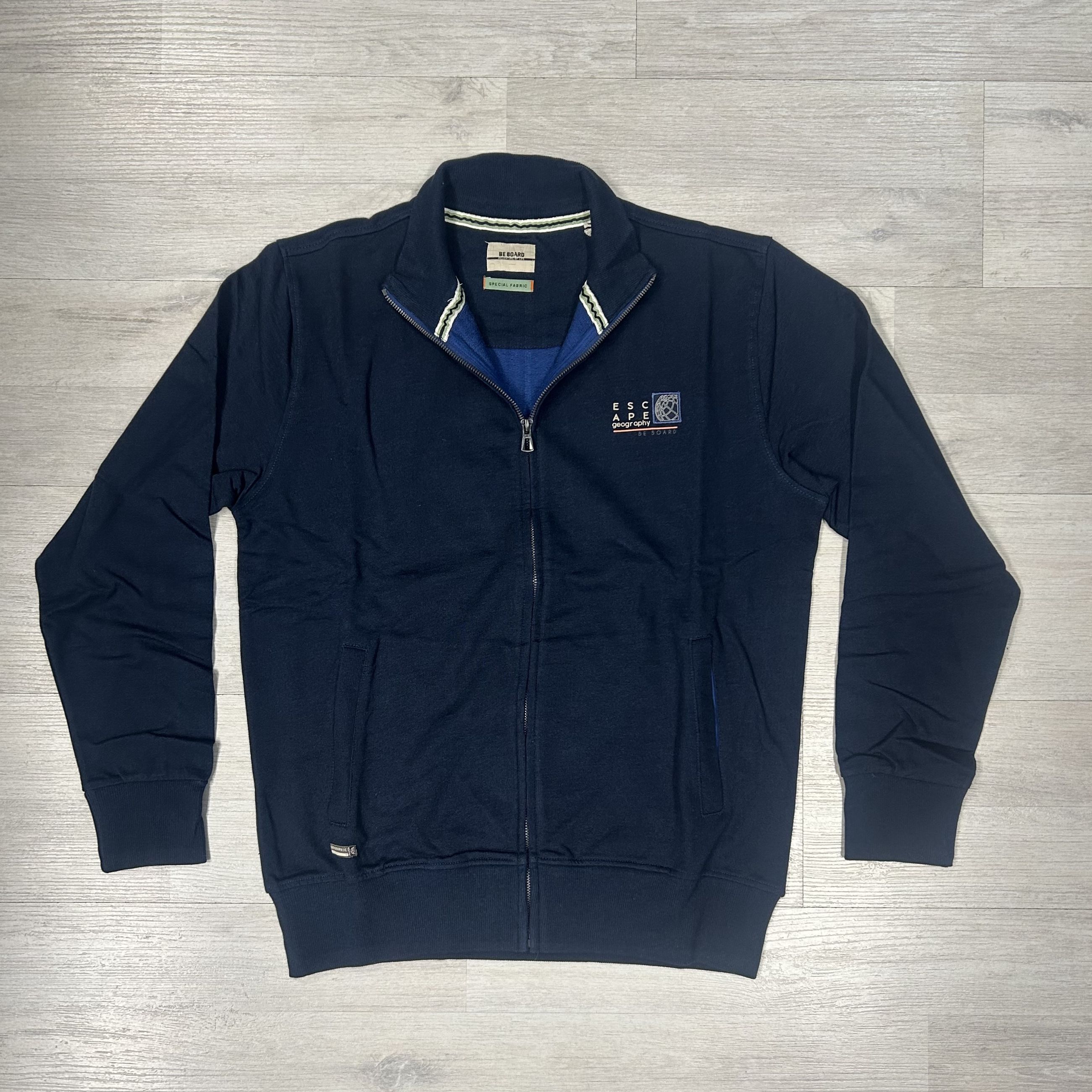 Felpa da uomo in fresco cotone traspirante - Be Board