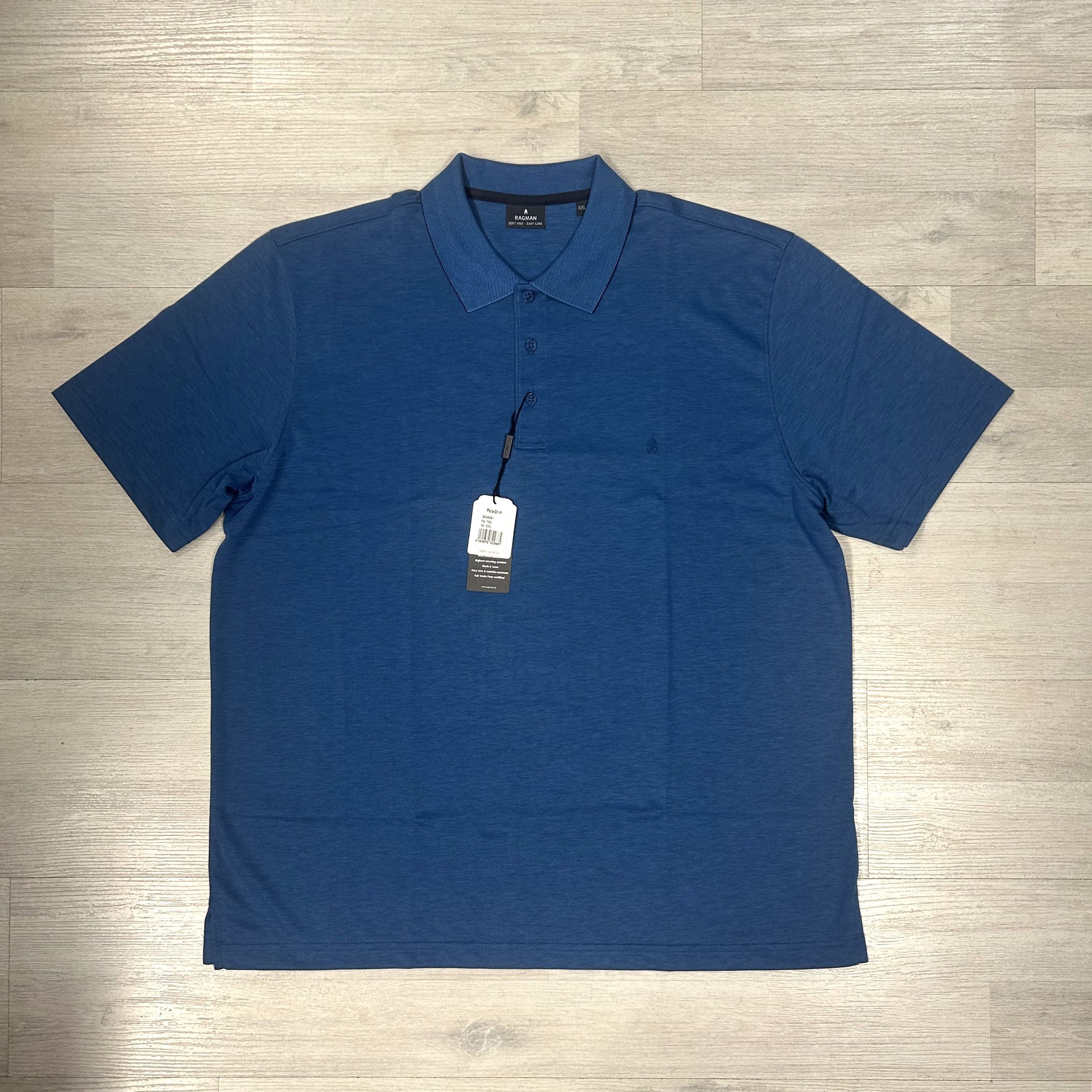 Polo uomo in misto cotone traspirante - Ragman