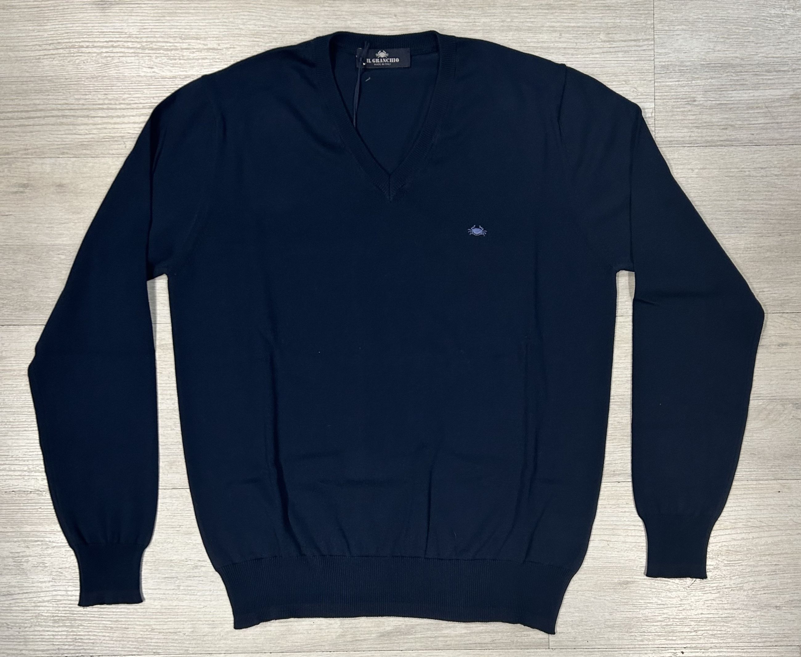 Maglia con scollo a V Il Granchio articolo FEDRO