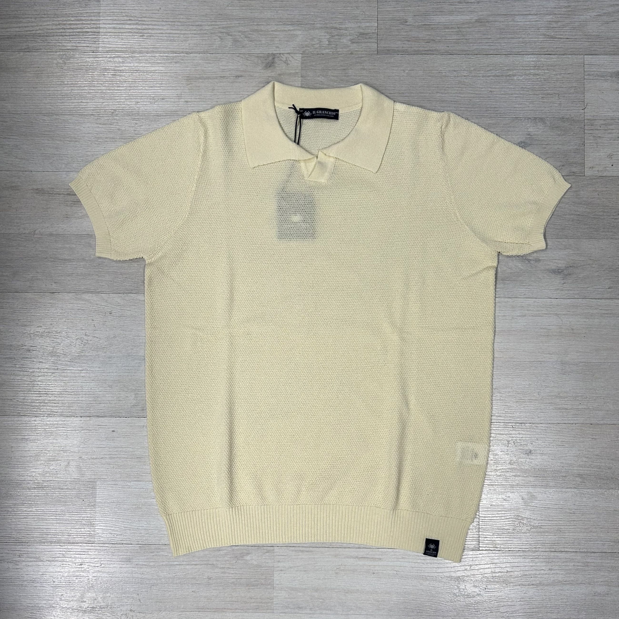 Polo in maglia da uomo Il Granchio in cotone - Primavera Estate