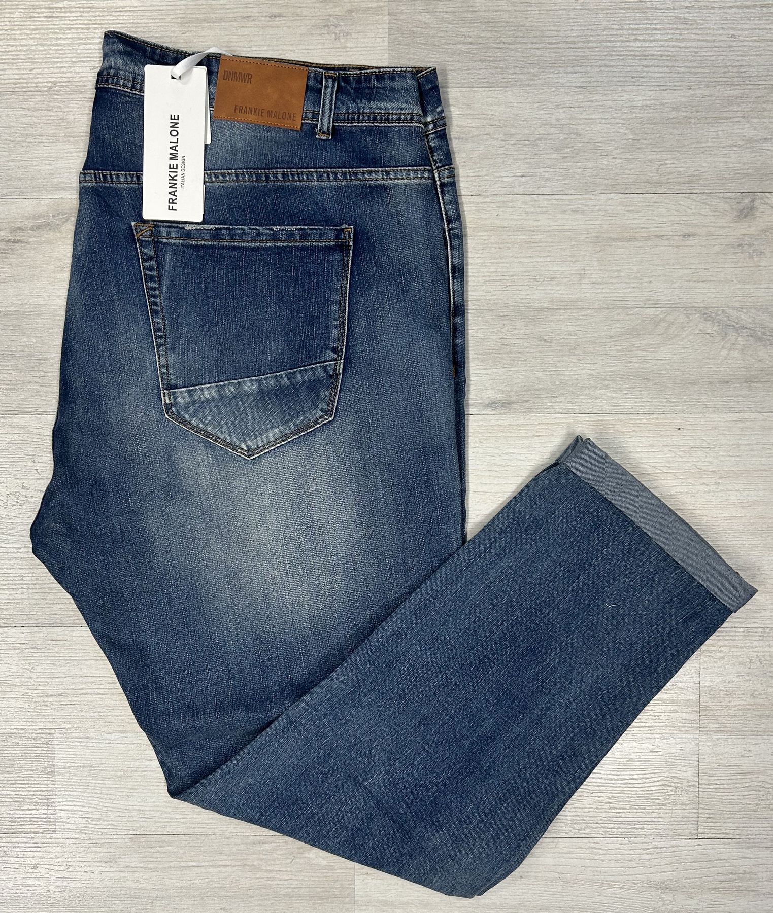 Jeans in cotone elasticizzato Frankie Malone articolo ST02/CONF