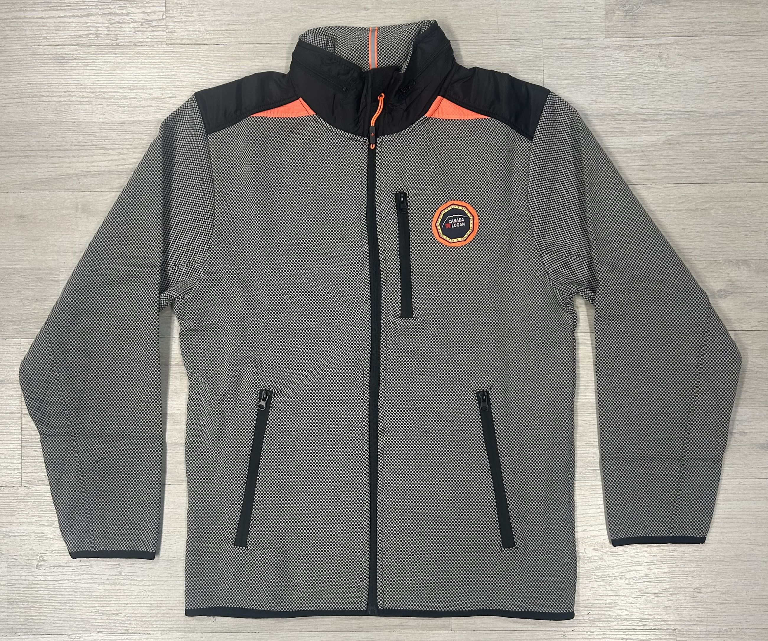 Felpa full zip Canada Logan articolo COURMAYEUR