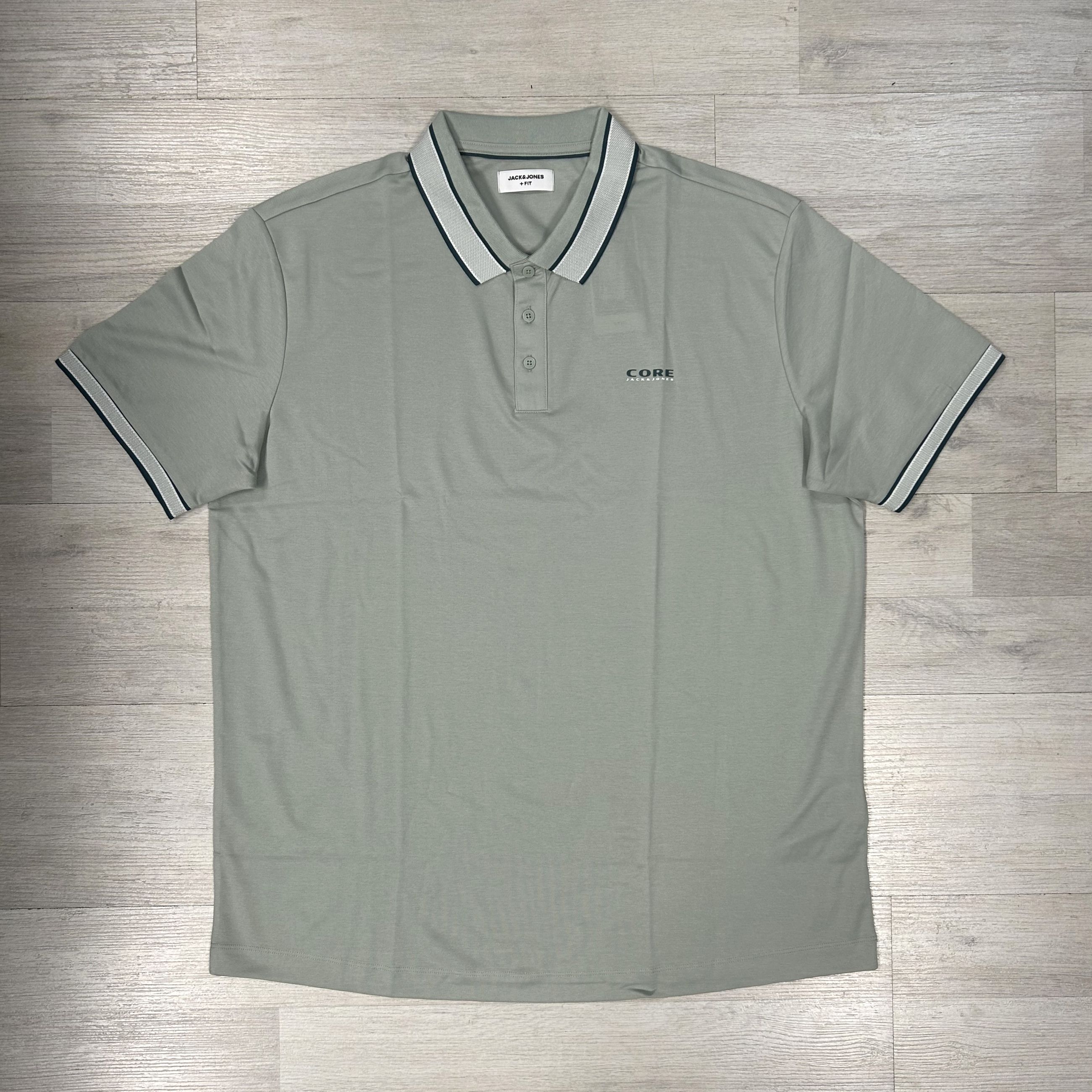 Polo mezza manica uomo in cotone traspirante - Jack&Jones taglie grandi