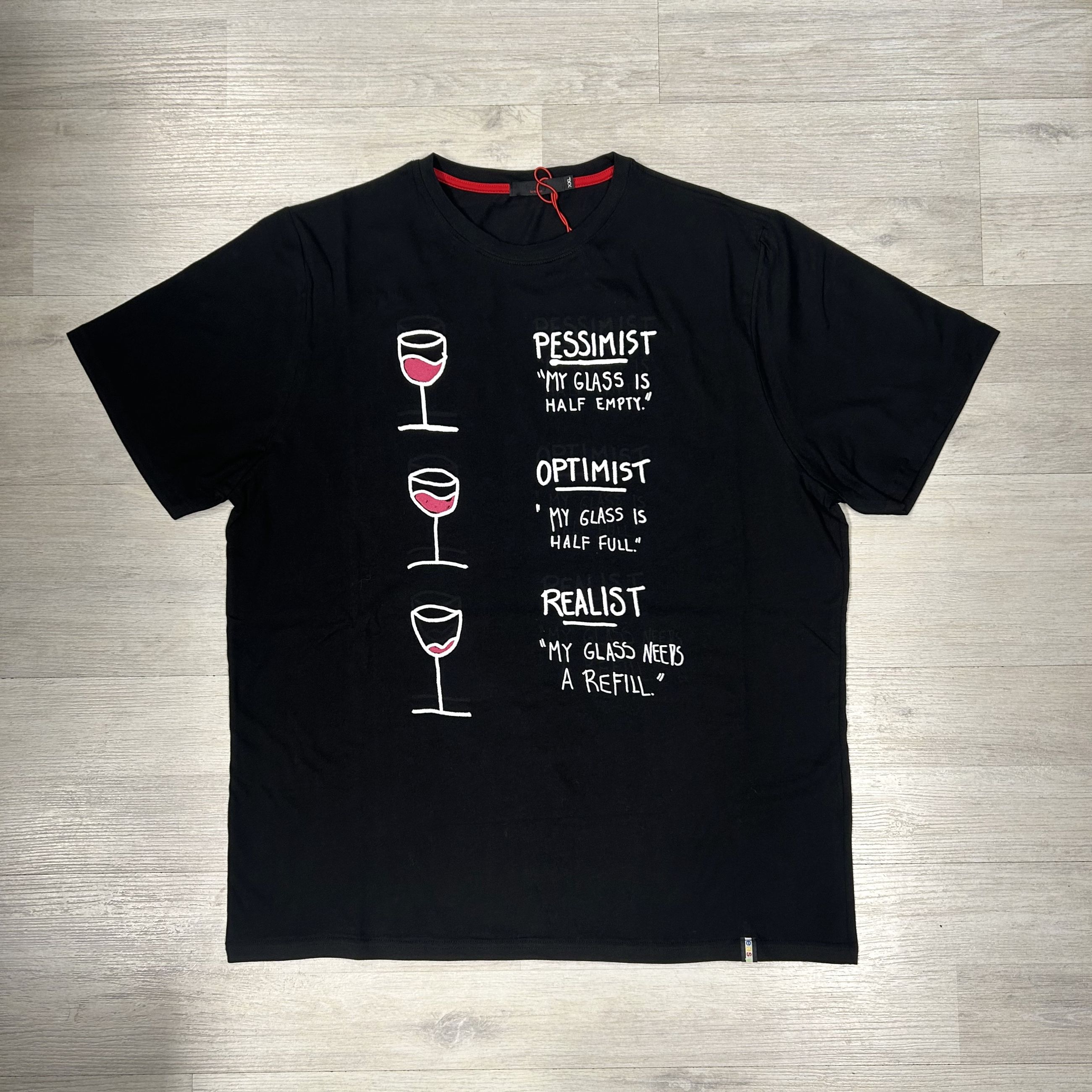 T-shirt Maxfort uomo taglie forti con stampa ironica