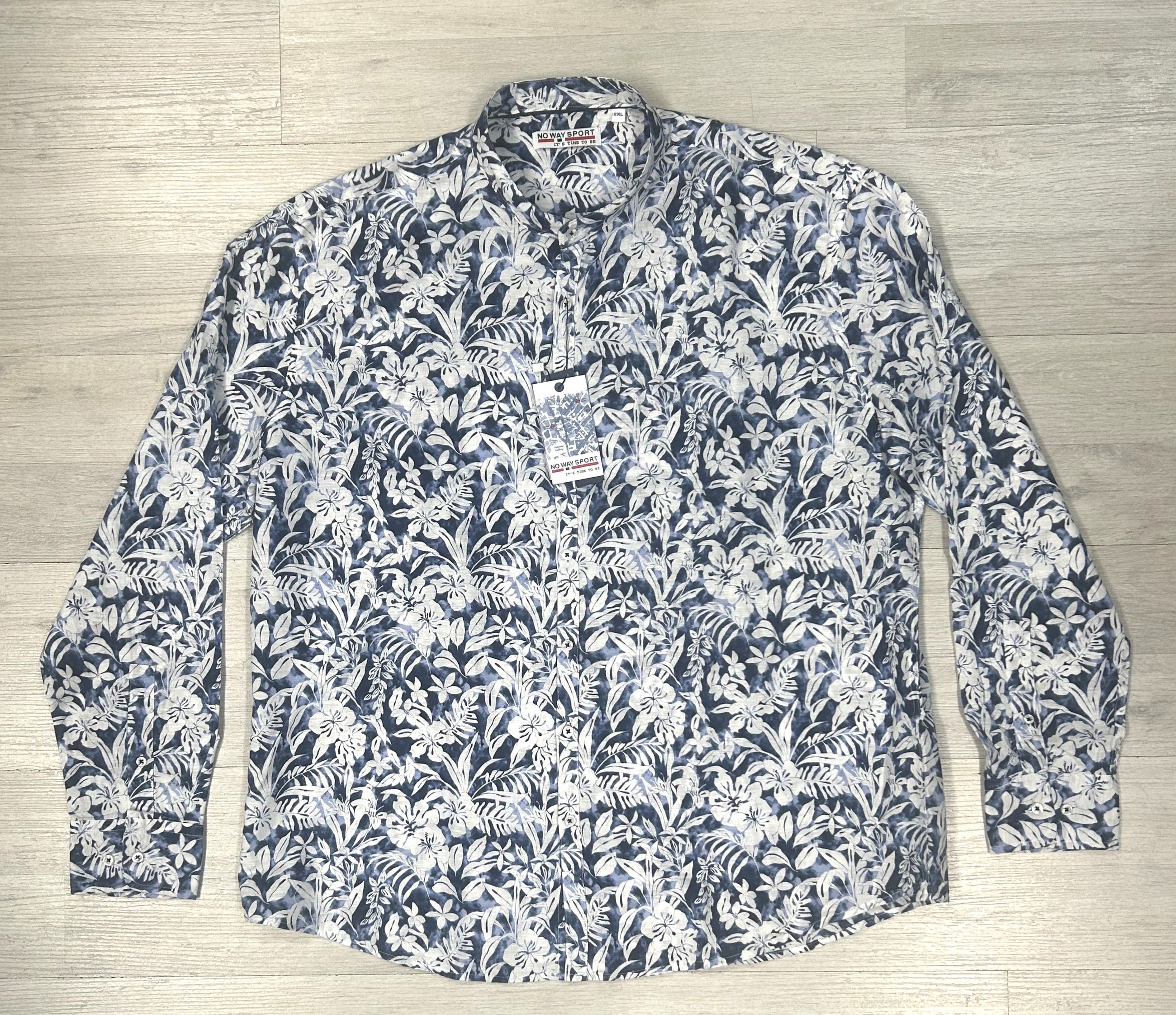 Camicia 100% Lino No Way Sport articolo CB25124/CONF