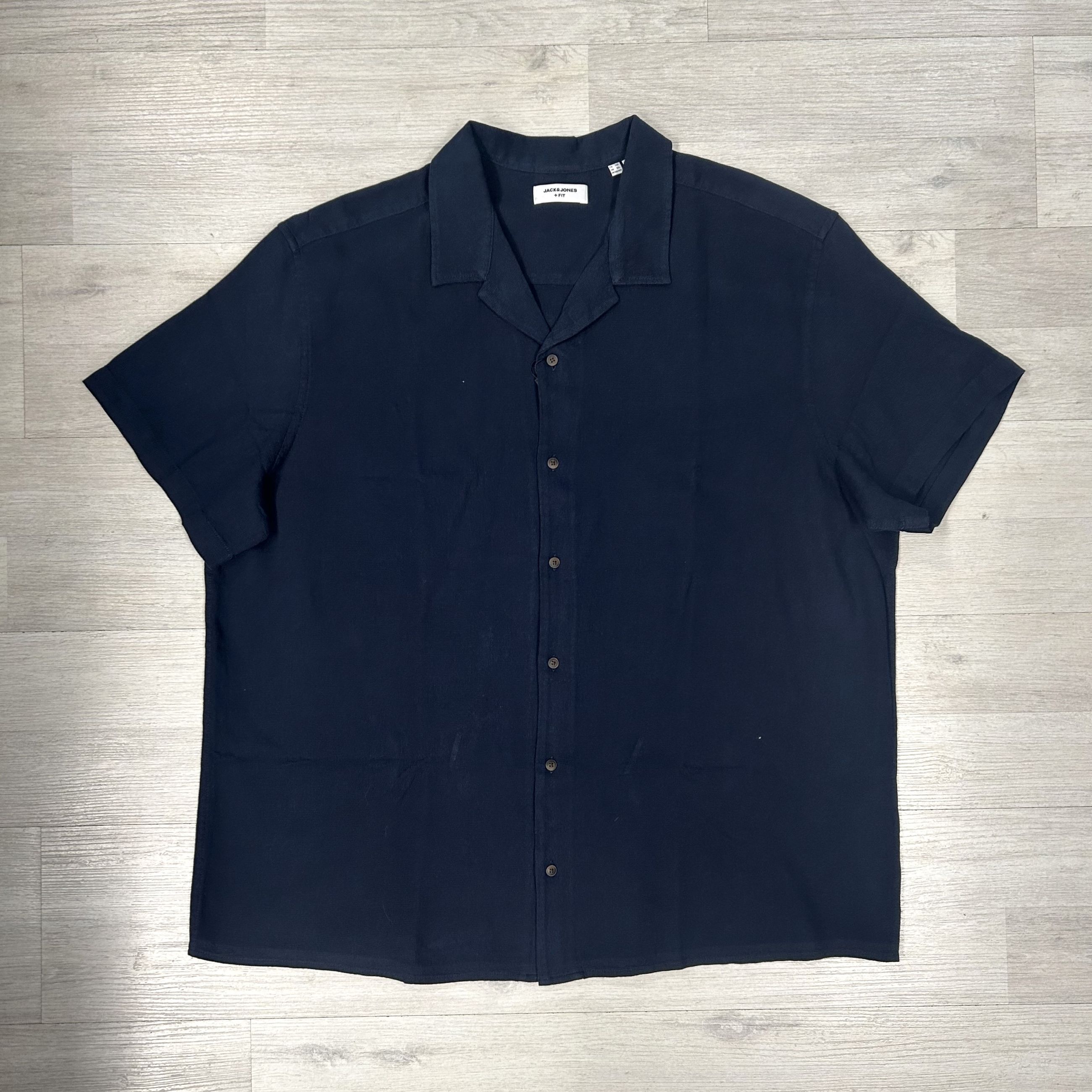 Camicia uomo in puro cotone traspirante - Taglie Forti Jack&Jones