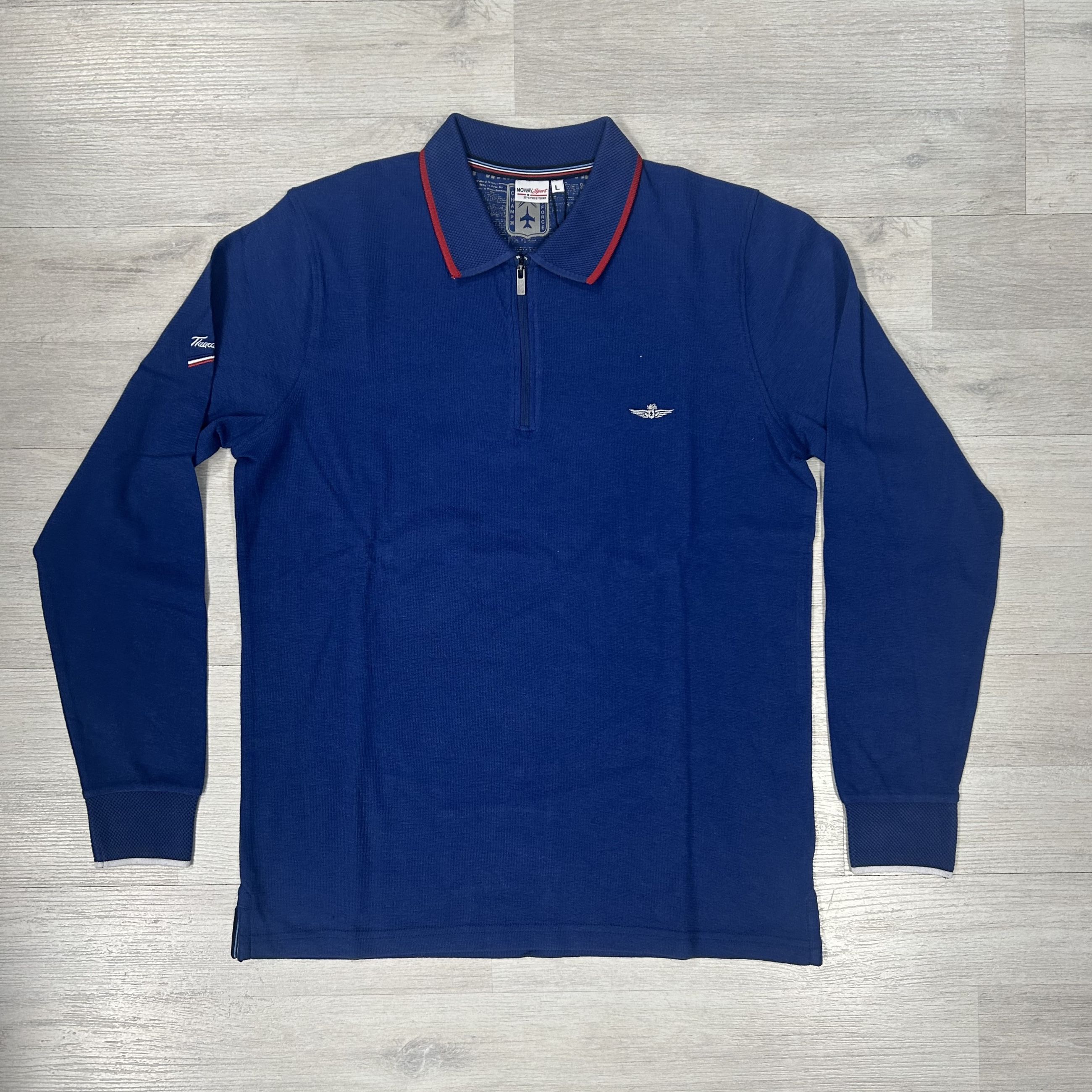 Polo uomo in misto cotone traspirante Primavera/Estate - No Way Sport