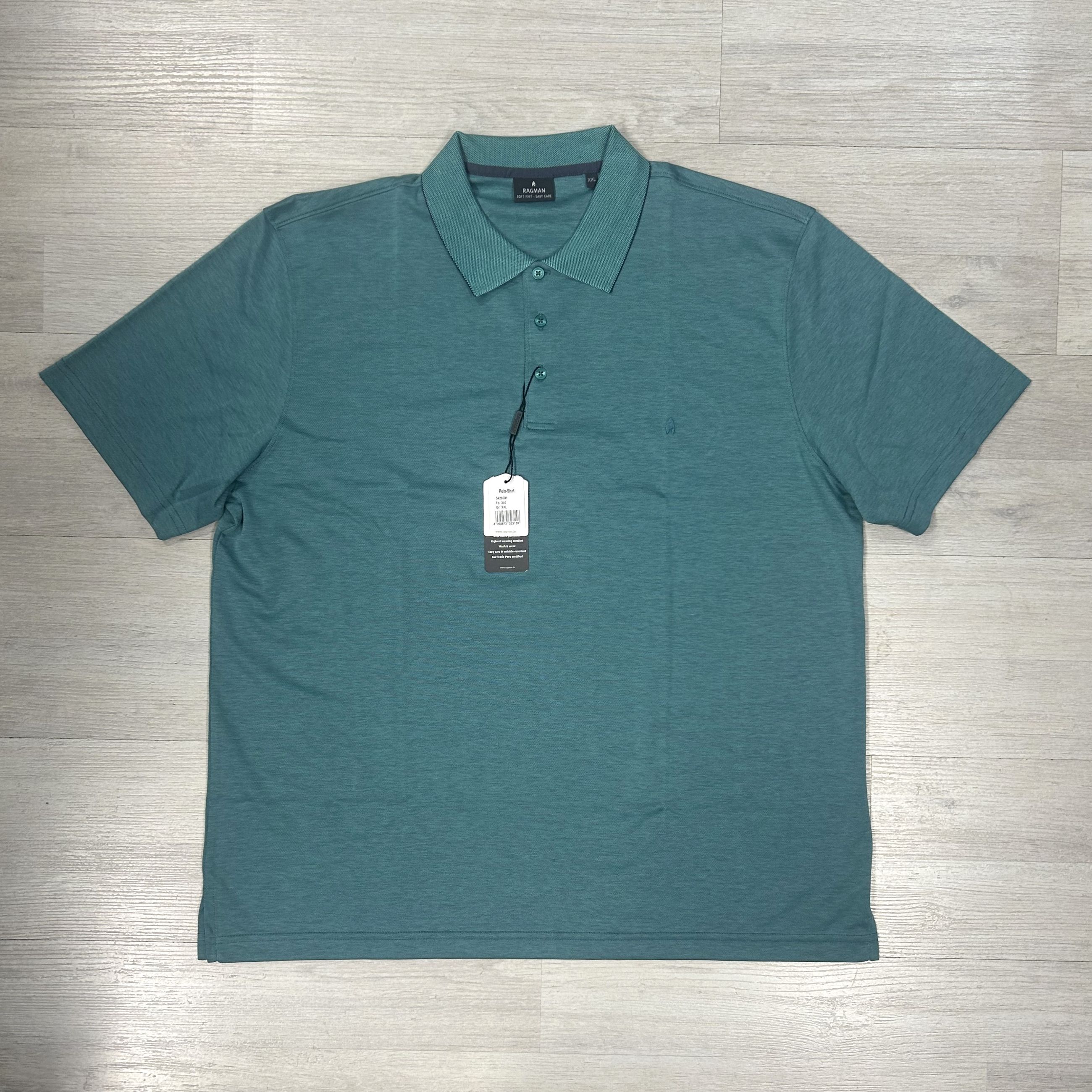 Polo uomo in misto cotone traspirante - Ragman