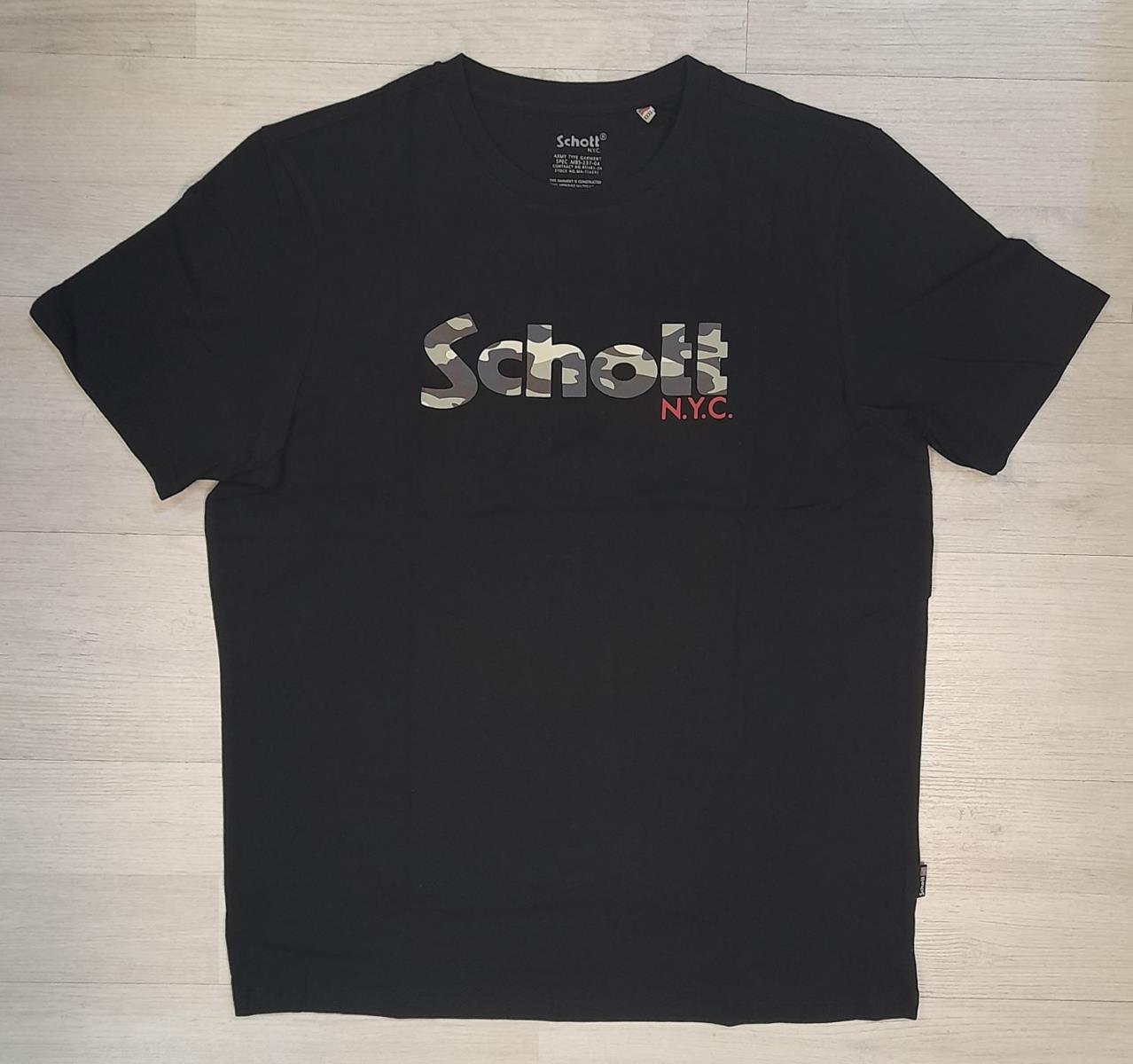 T-Shirt Schott articolo LOGO/CONF