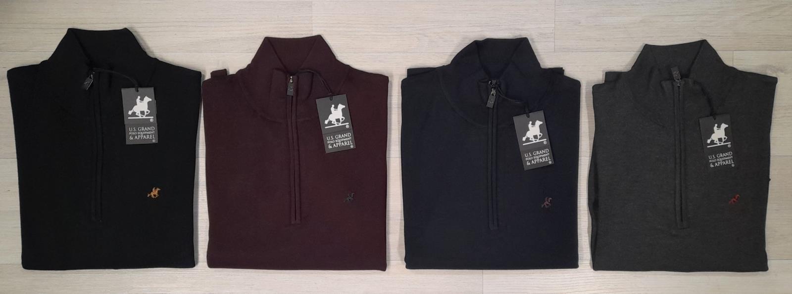 Maglia mezza zip U.S. Grand Polo articolo OUSTR262/C