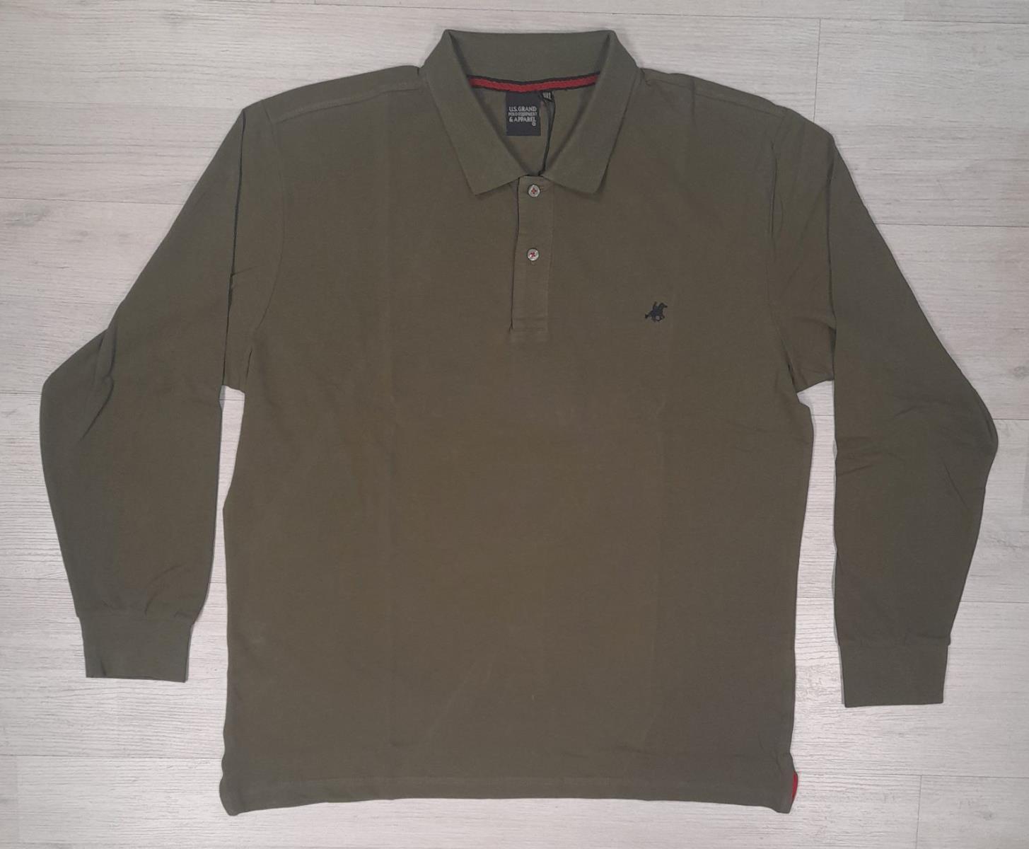 Polo manica lunga U.S Grand Polo articolo OUSP111/CONF