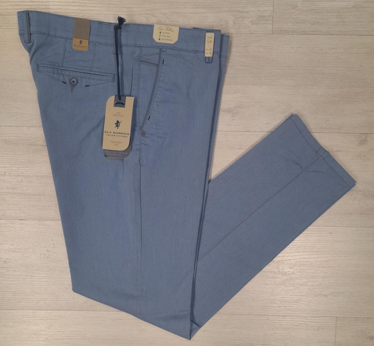 Pantaloni microfantasia Sea Barrier articolo BERGAMASCO