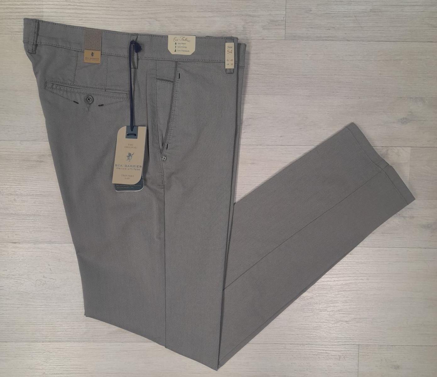 Pantaloni microfantasia Sea Barrier articolo BERGAMASCO