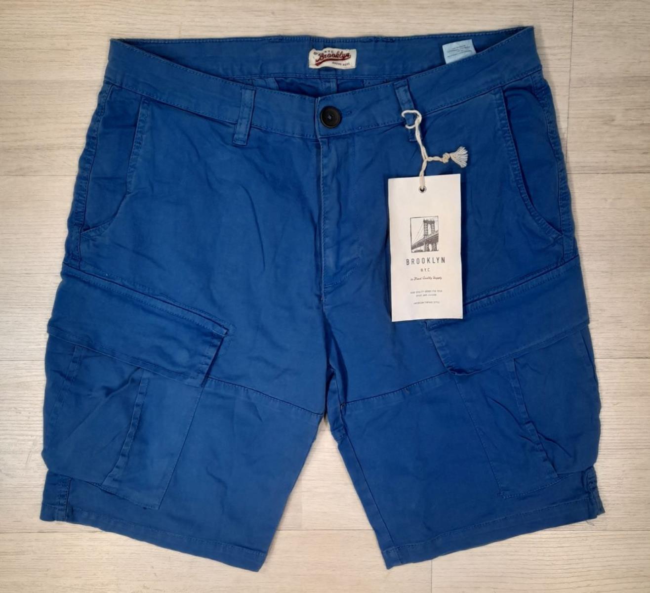 Bermuda con tasconi laterali, in cotone elasticizzato Brooklyn articolo 3015