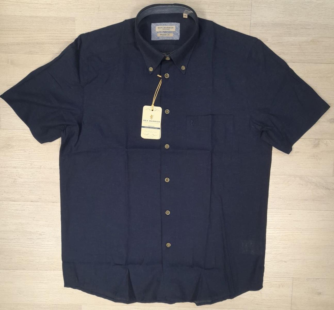 Camicia mezza manica in lino cotone Sea Barrier articolo FAR