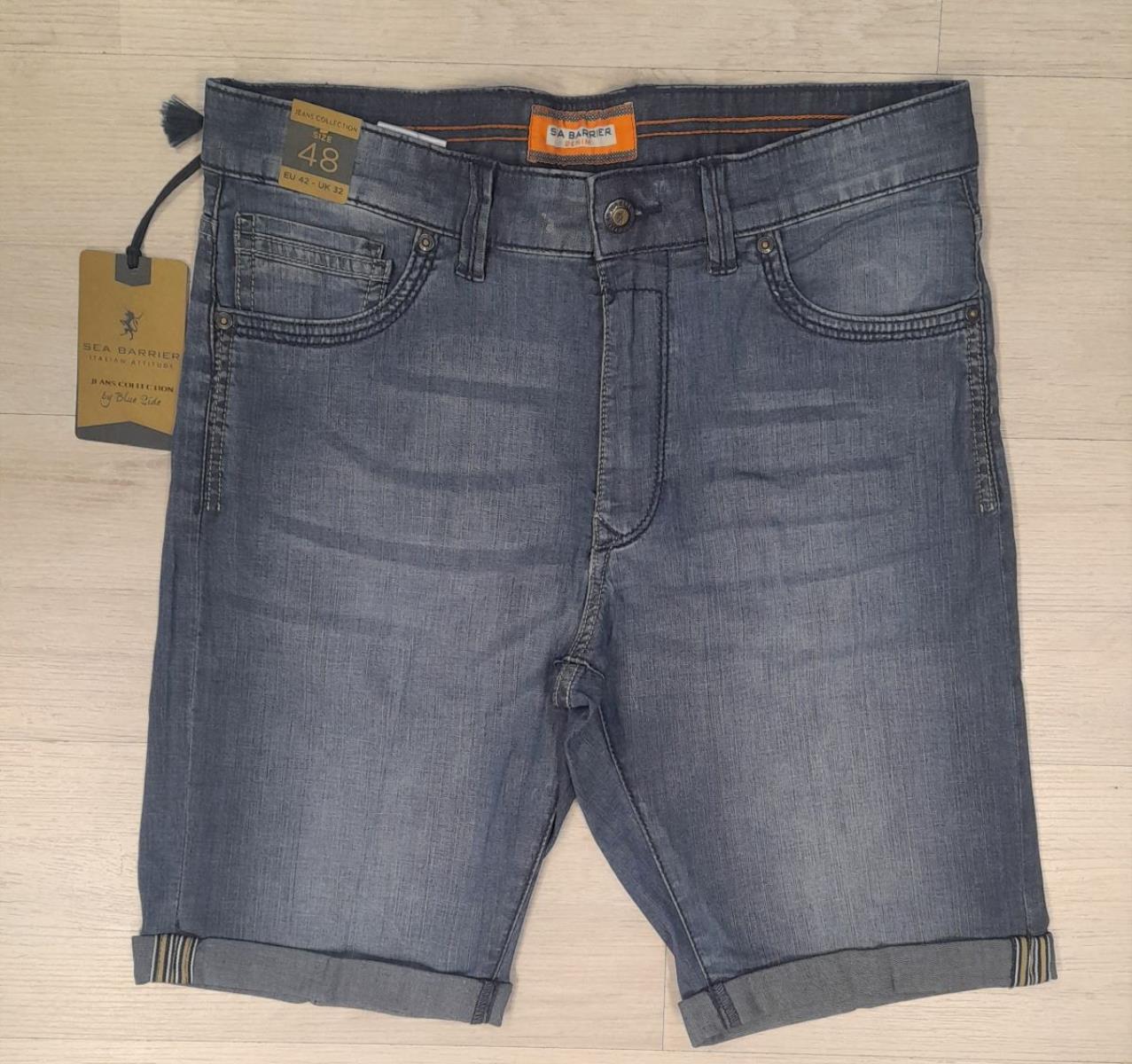 Bermuda jeans in cotone elasticizzato Sea Barrier articolo RIPUARI