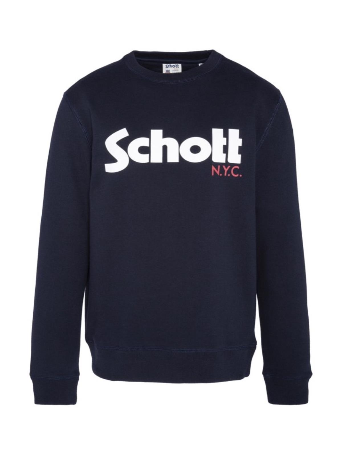 Felpa girocollo Schott articolo SWCREW/CONF