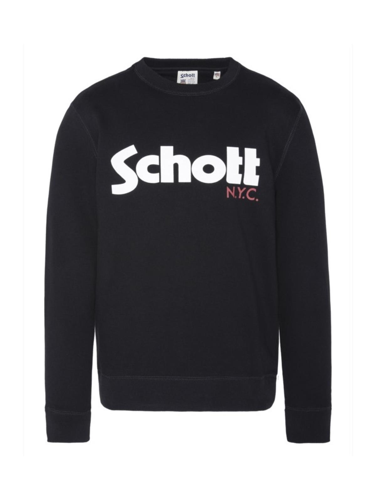 Felpa girocollo Schott articolo SWCREW/CONF