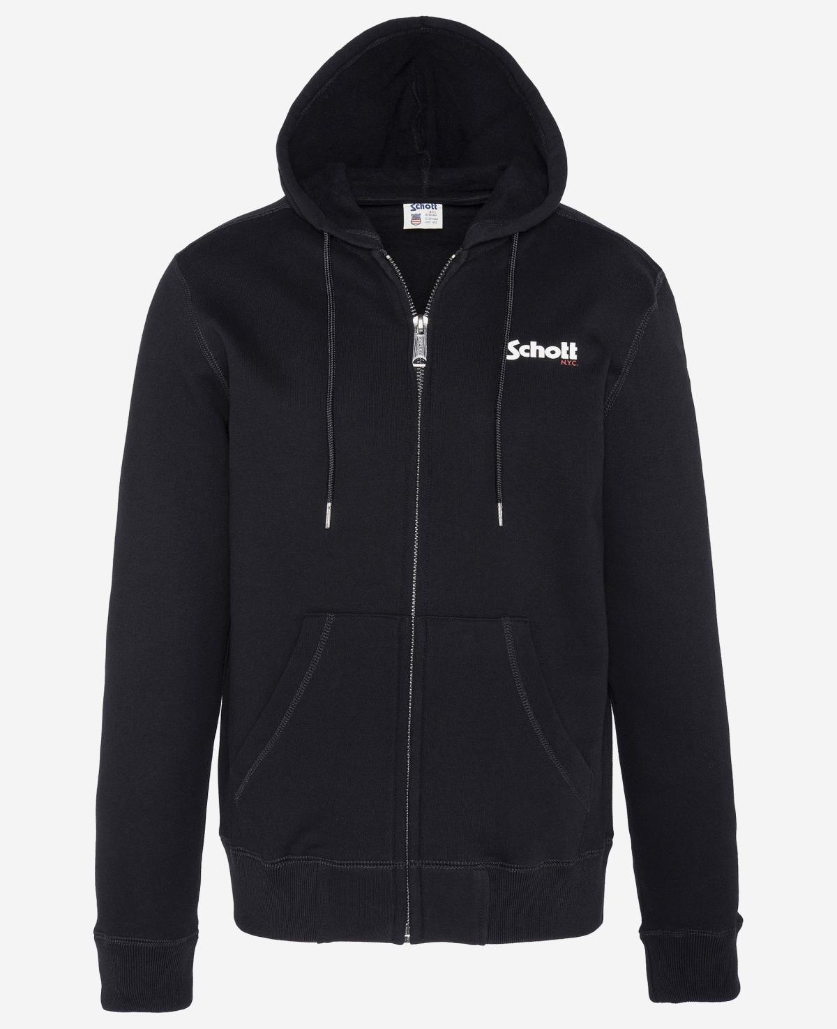 Felpa sportiva Schott articolo SWZIP