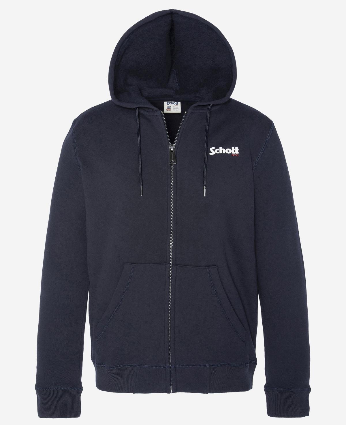 Felpa sportiva Schott articolo SWZIP