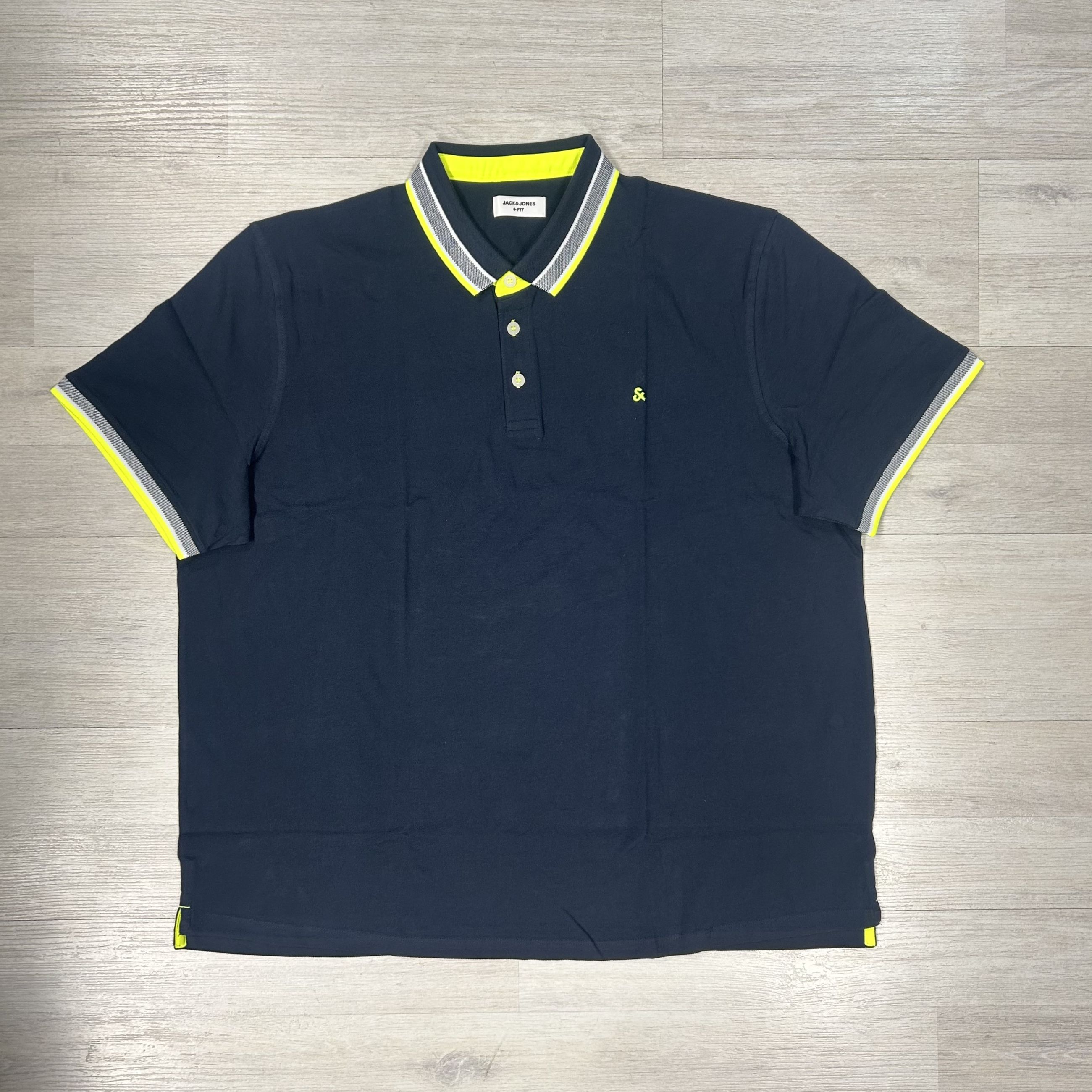 Polo uomo un cotone traspirante - Taglie forti Jack&Jones