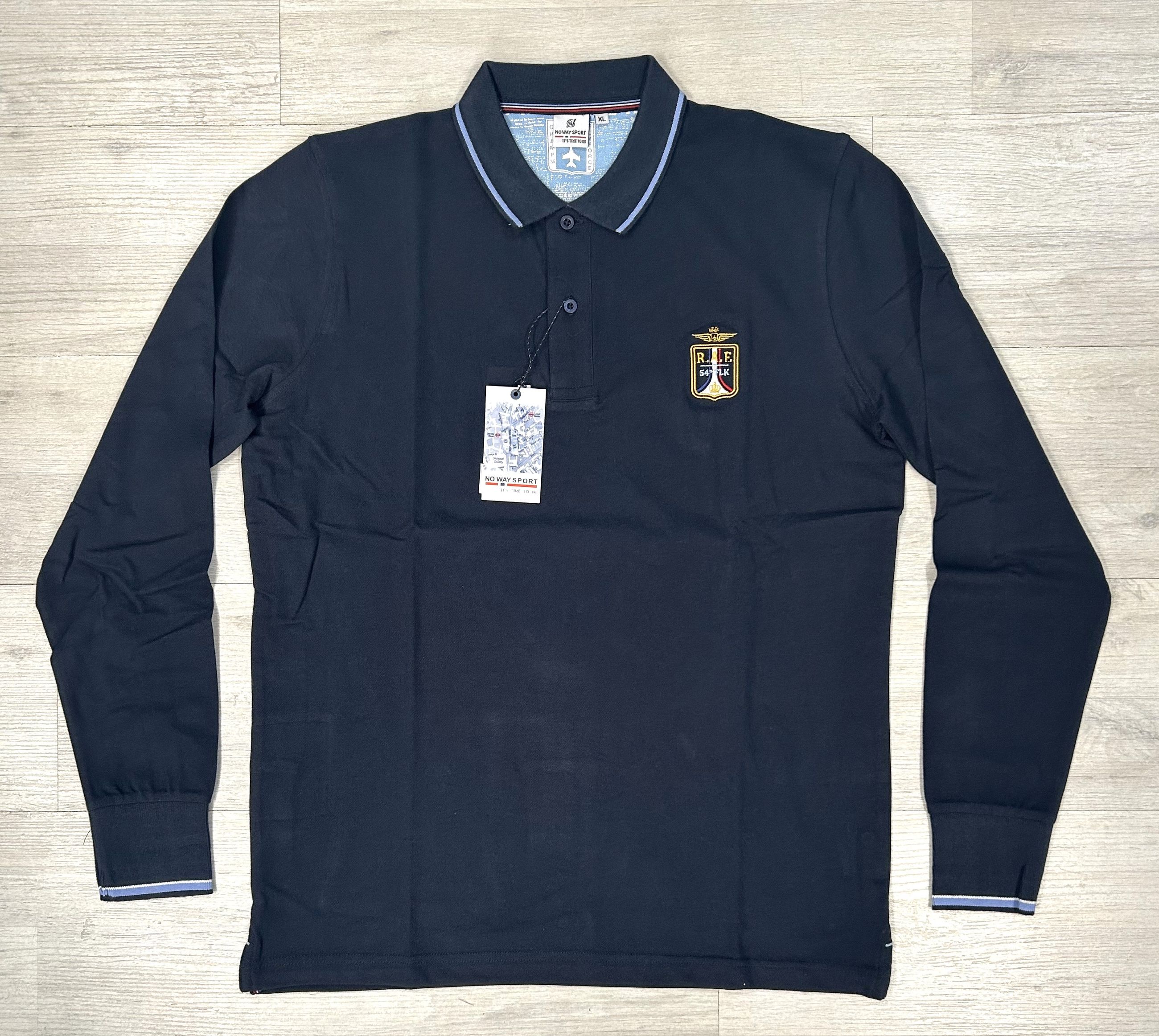Polo manica lunga No Way Sport articolo JR25109