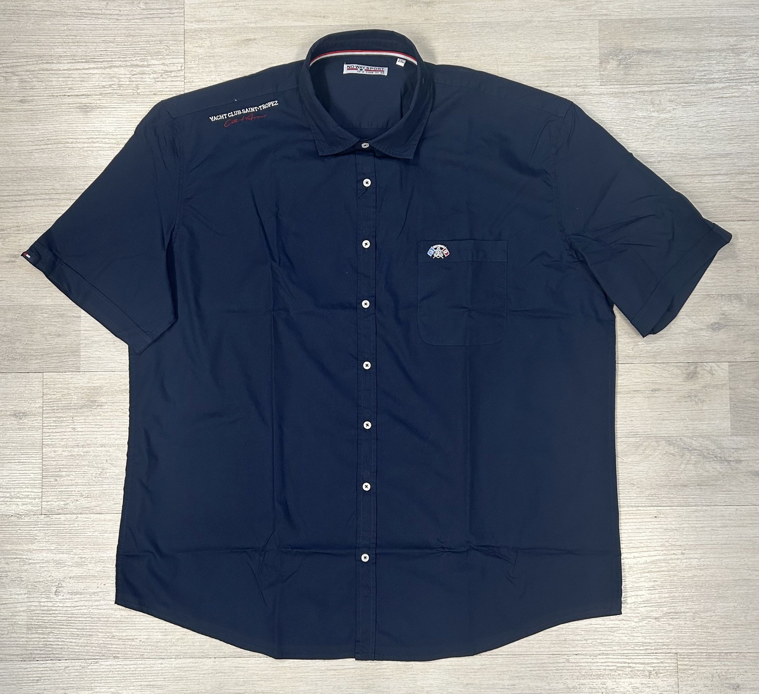 Camicia mezza manica No Way Sport articolo CB25129/CONF