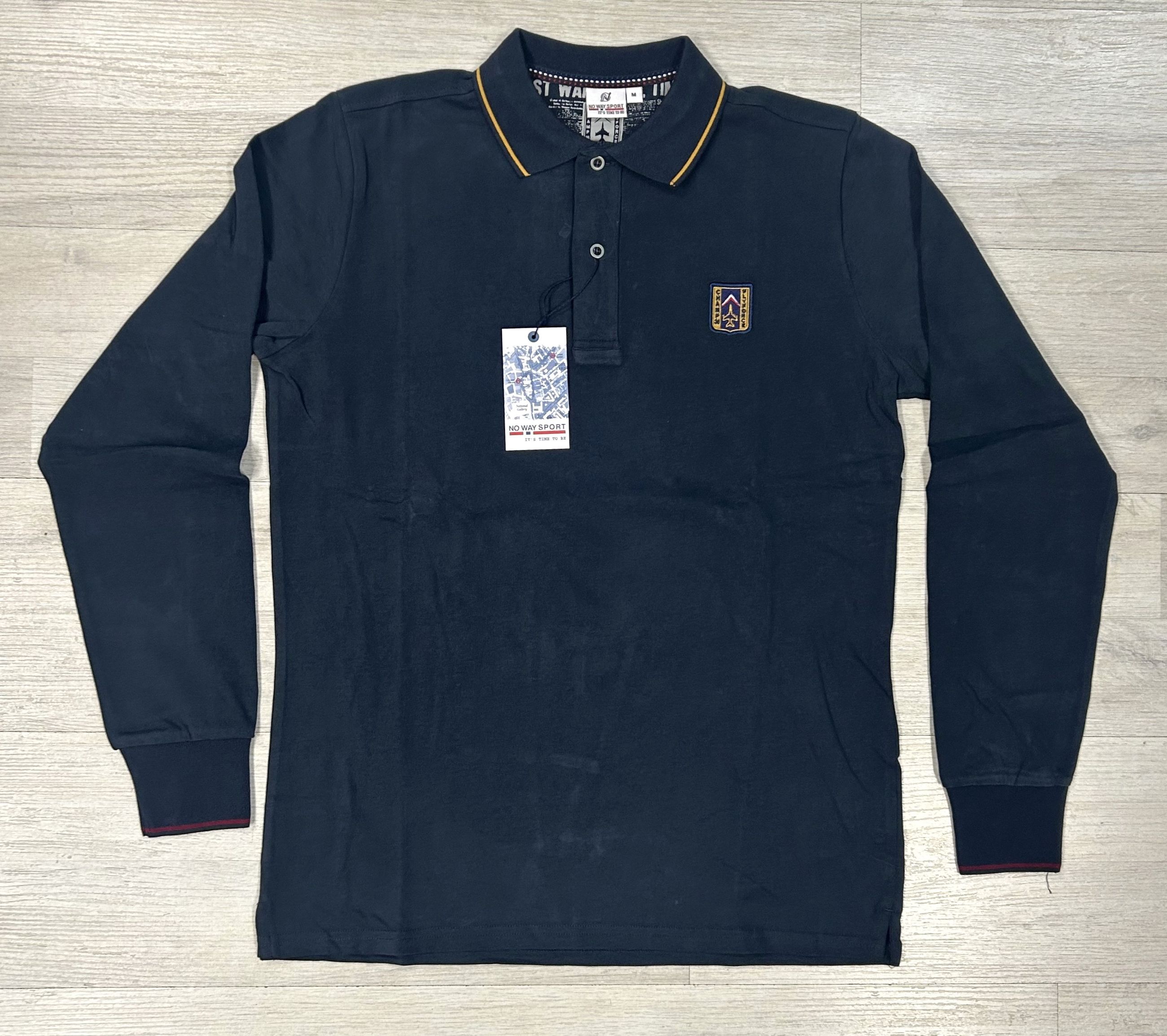 Polo manica lunga No Way Sport articolo JR25230
