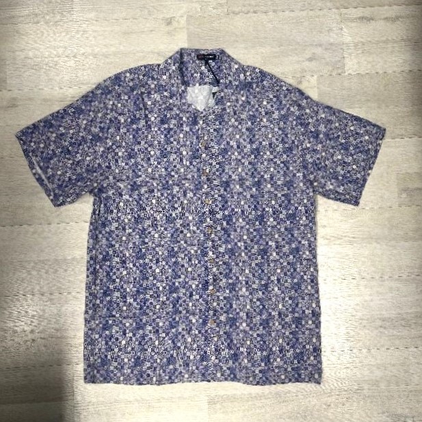 Camicia uomo con fantasia geometrica taglie forti Maxfort